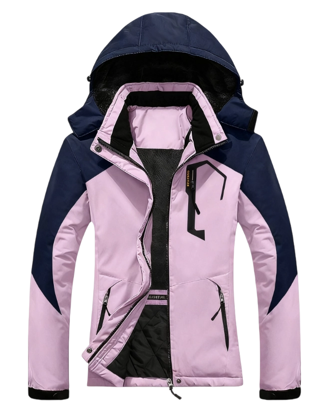 Women's Mountain Waterproof Ski Snow Jacket Rain Winter Jacket Coat Hooded Windproof Parka
