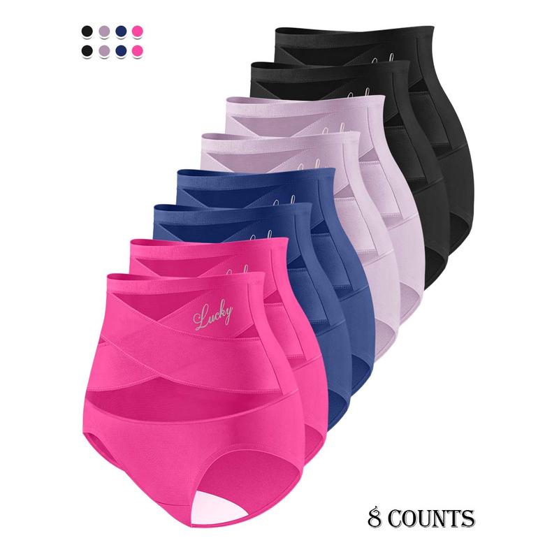 ✨ Women’s High-Waist Comfort Briefs – Soft Support Everyday Underwear (Multi-Pack)