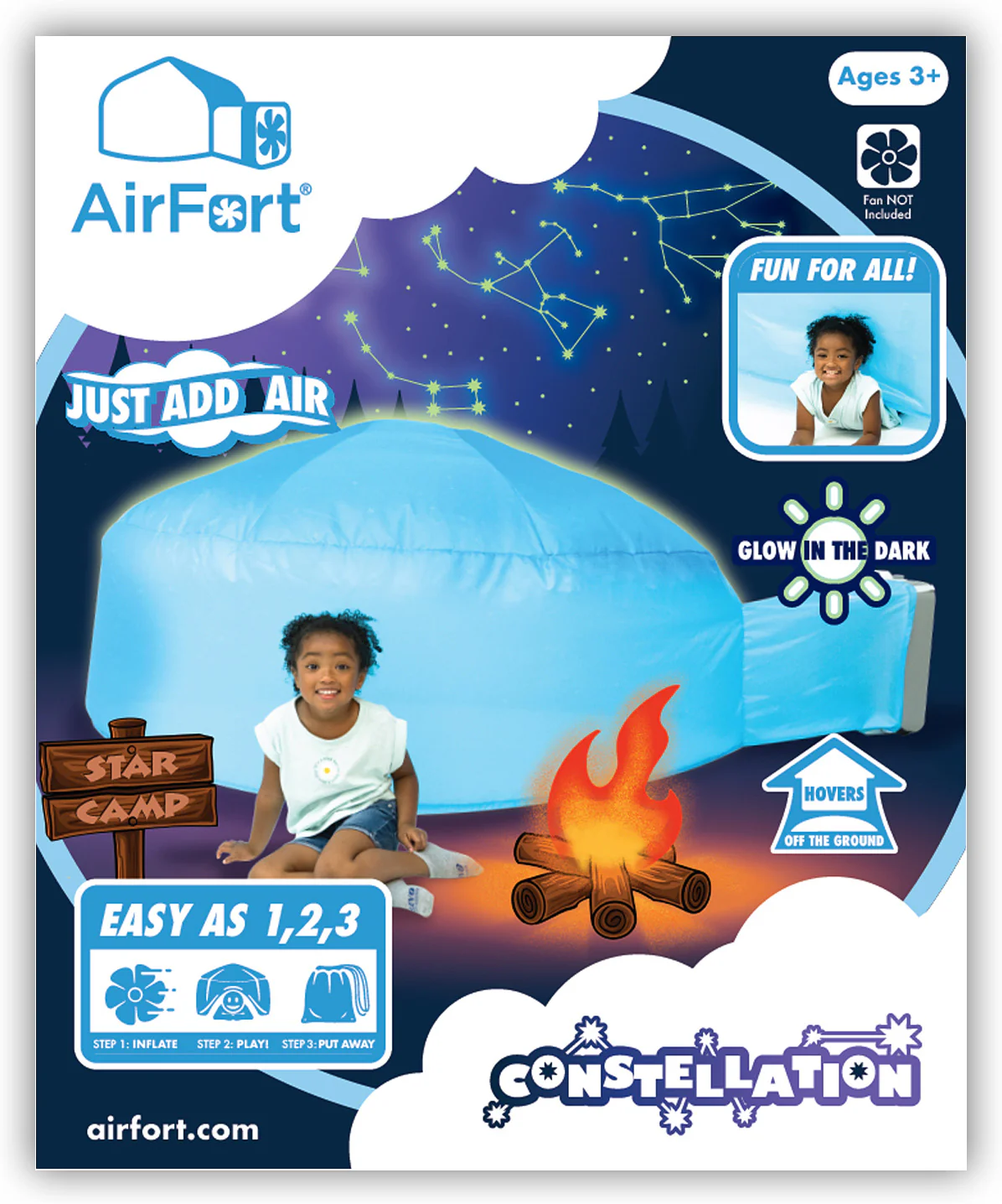 Constellation Inflatable Play Fort