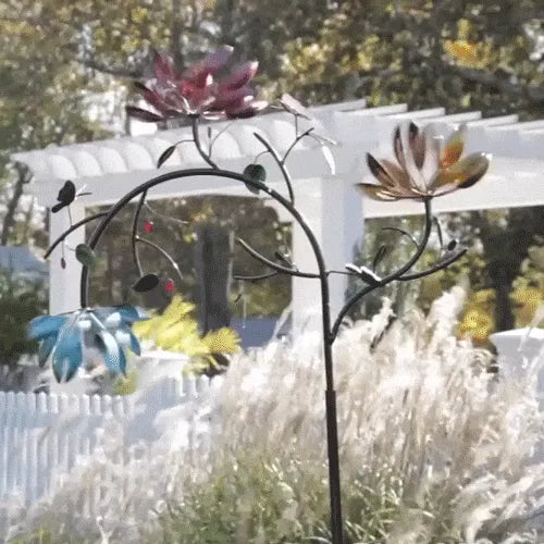 Vexlyt Lucky Flower Wind Spinner