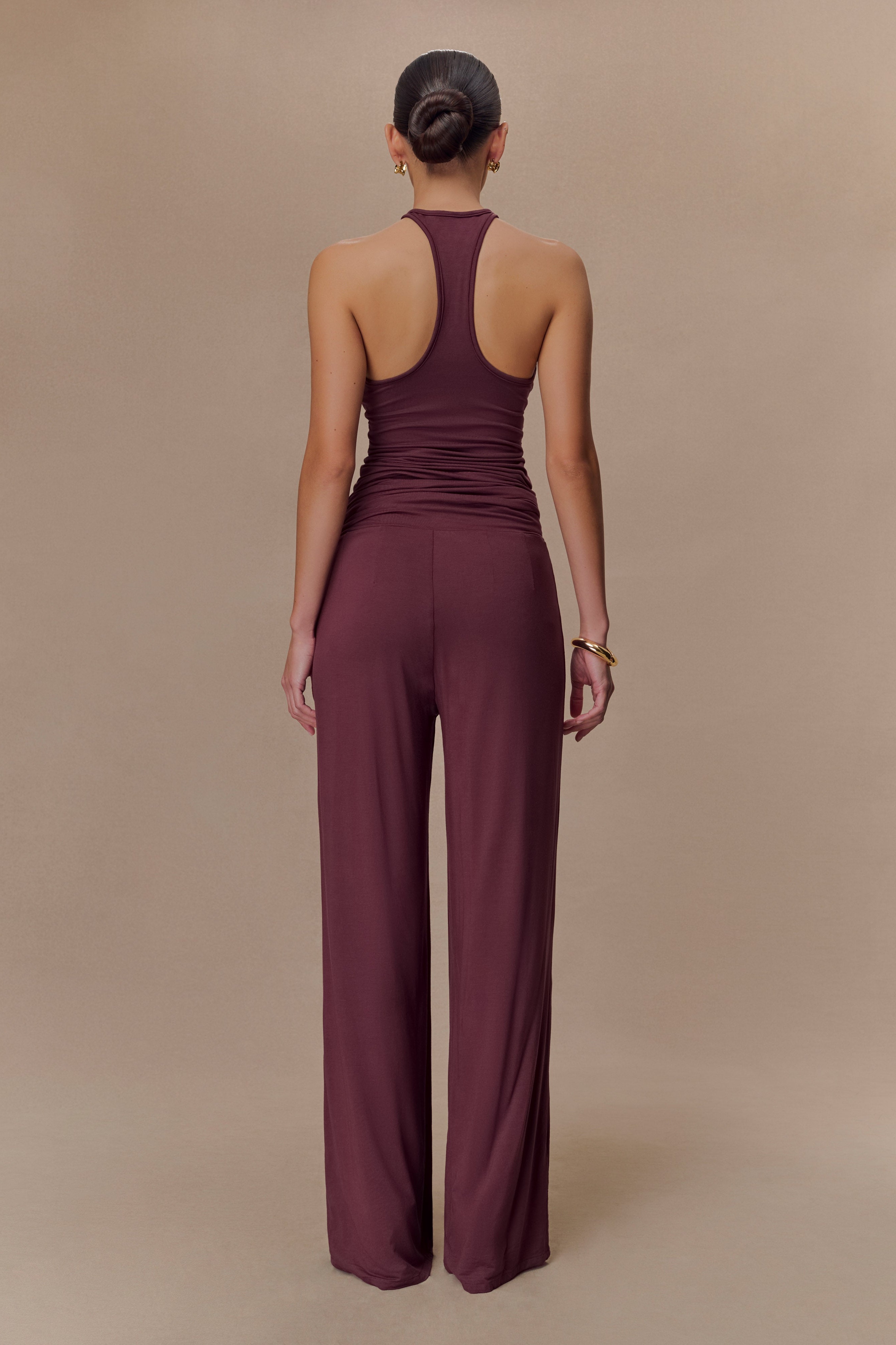 Mahogany Modal Straight Leg Pant