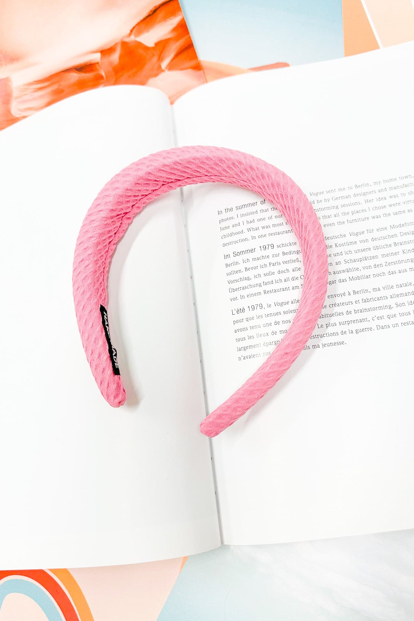 Lizetto Solid Puff Headband