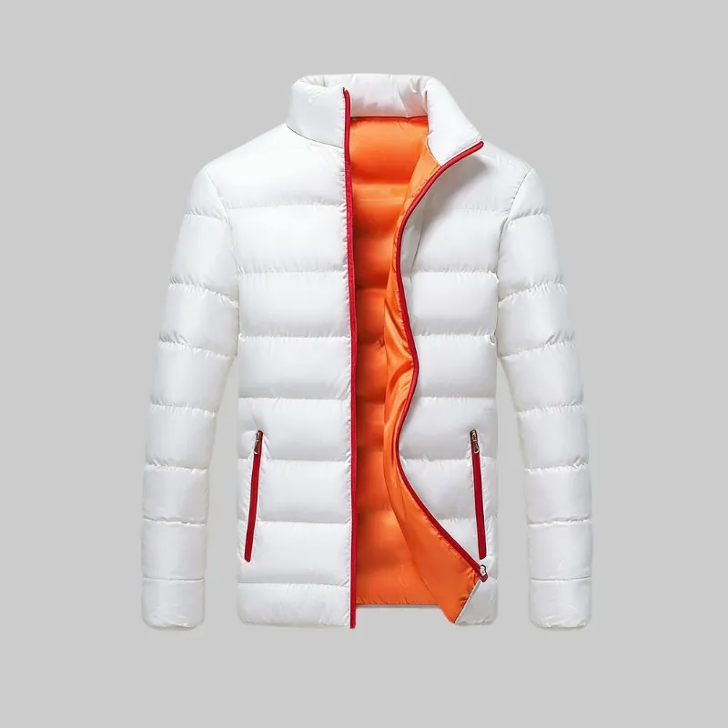 Men's Autumn Winter Thickened Sports Puffer Jacket