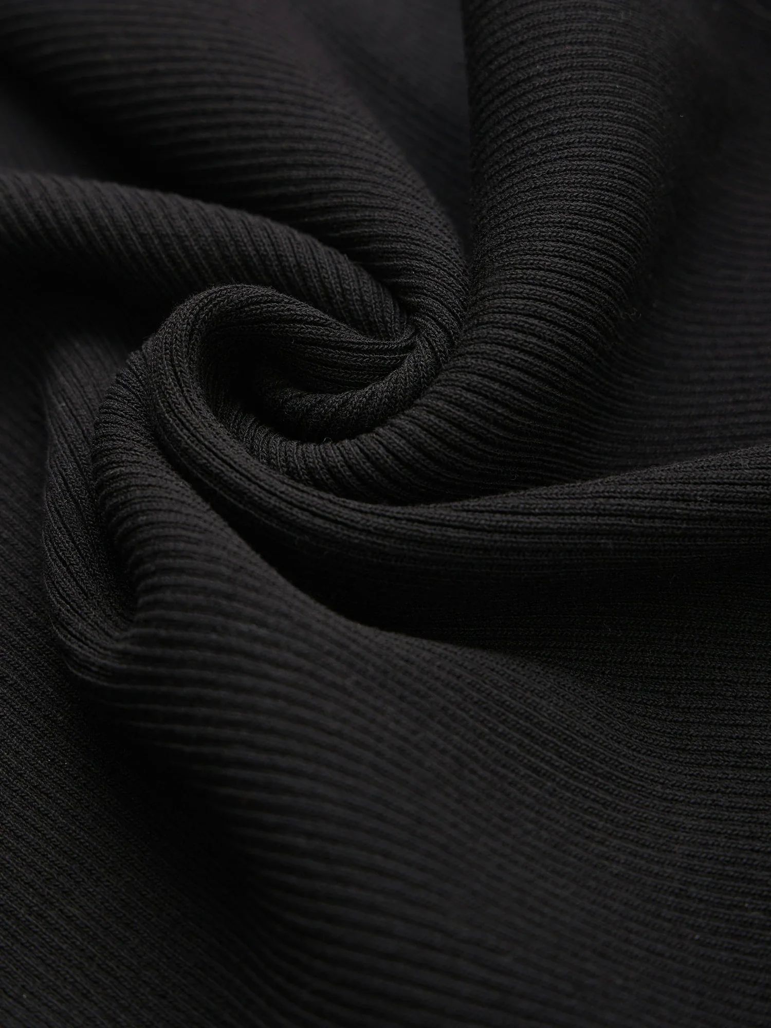 Sleeveless Contrast Color Sweater Dress