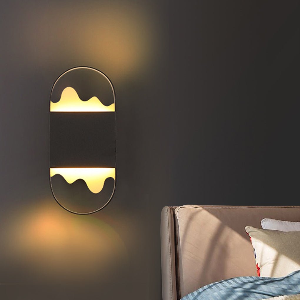 Modern Minimalist Background Wall Aisle Bedside Decorative Lighting LED Wall Lamp