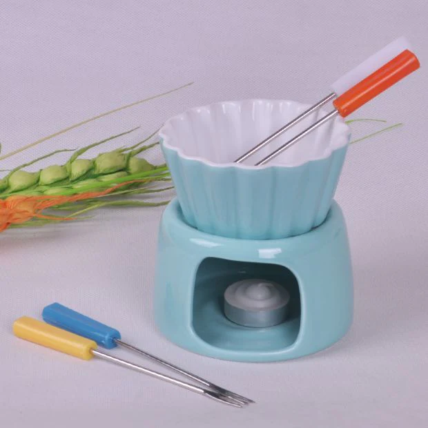 Mini Ceramic Tealight Fondue Melting Pot