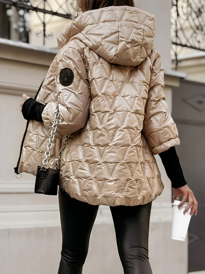 women's fashion rhombus jacket
