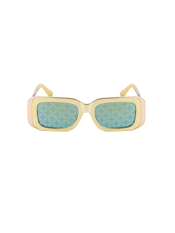 Geometric Sun-Protection Sunglasses Accessories