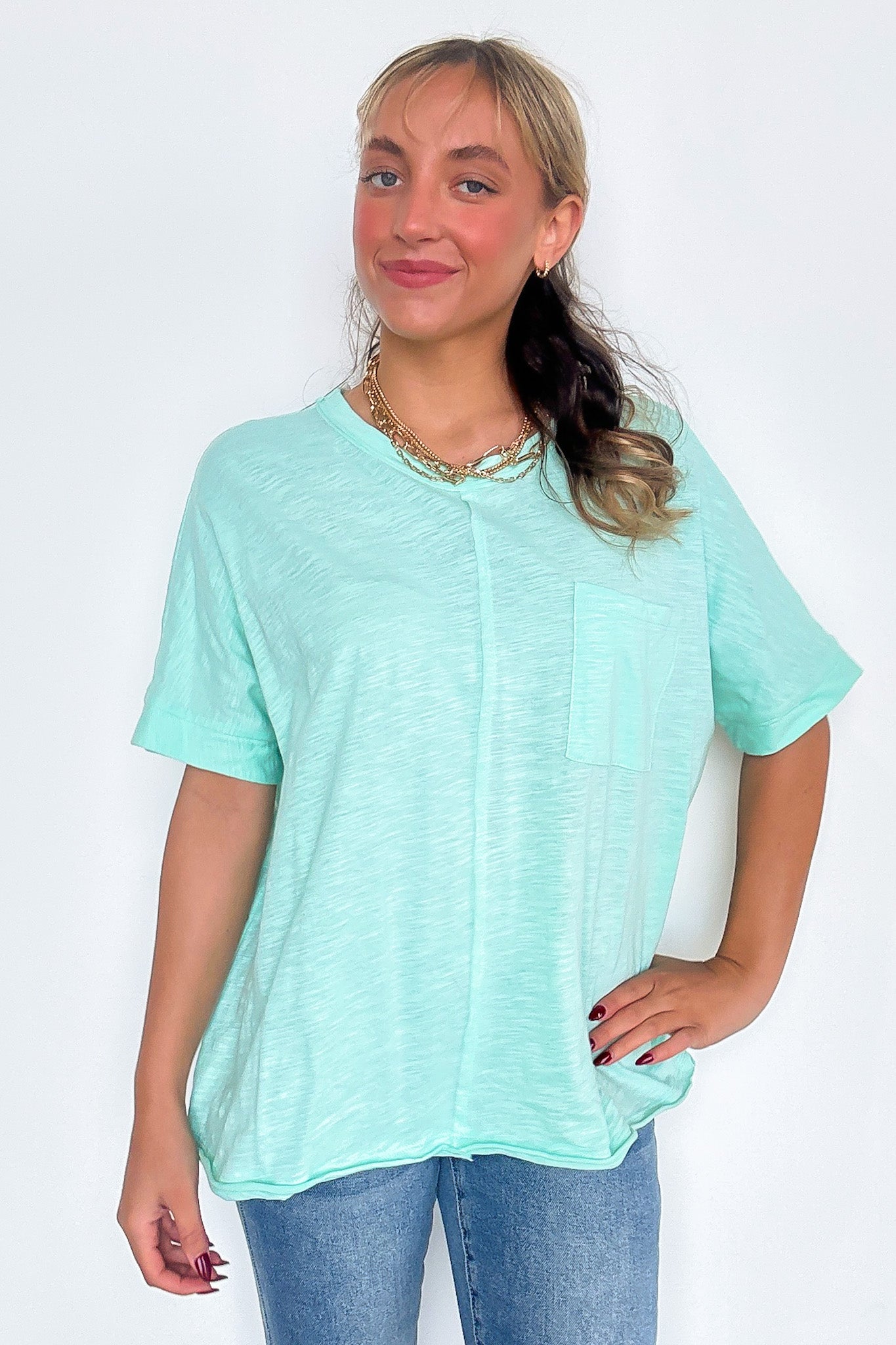 Live in Comfort Relaxed Pocket Tee