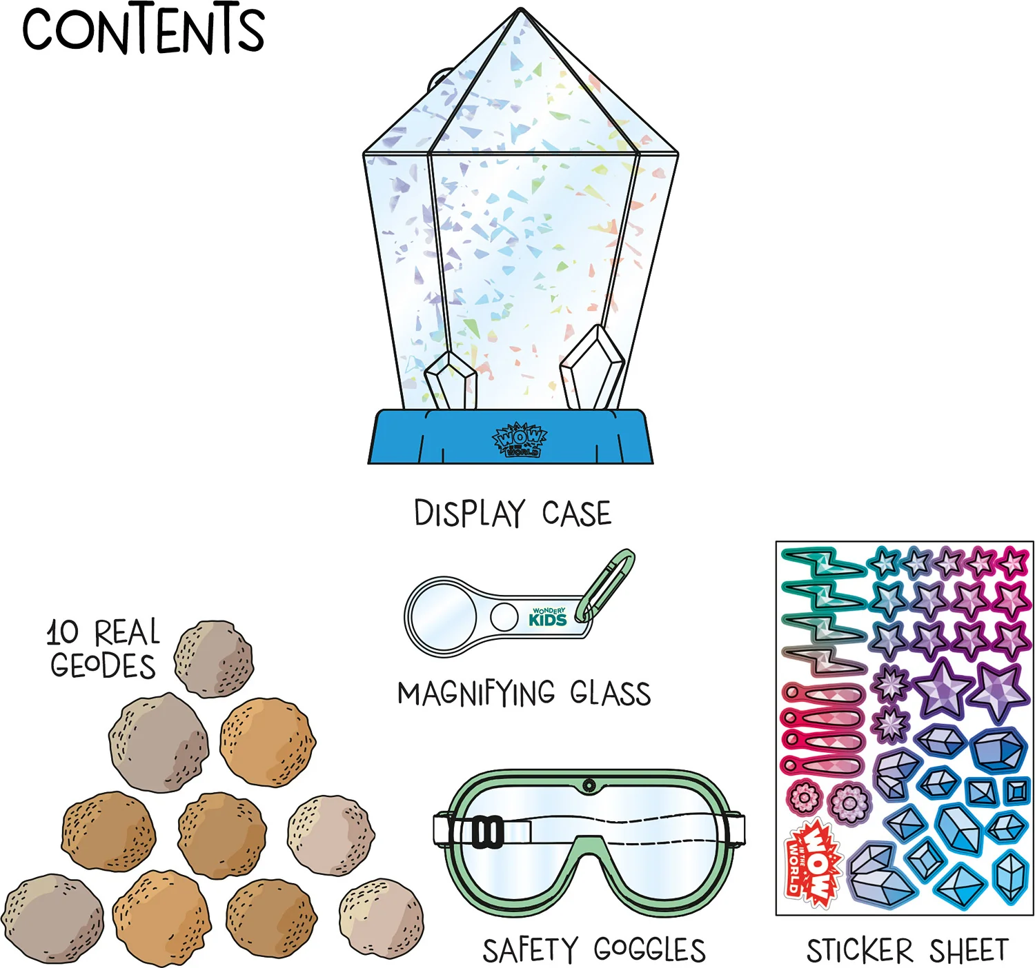 Break-Open Crystal Geodes