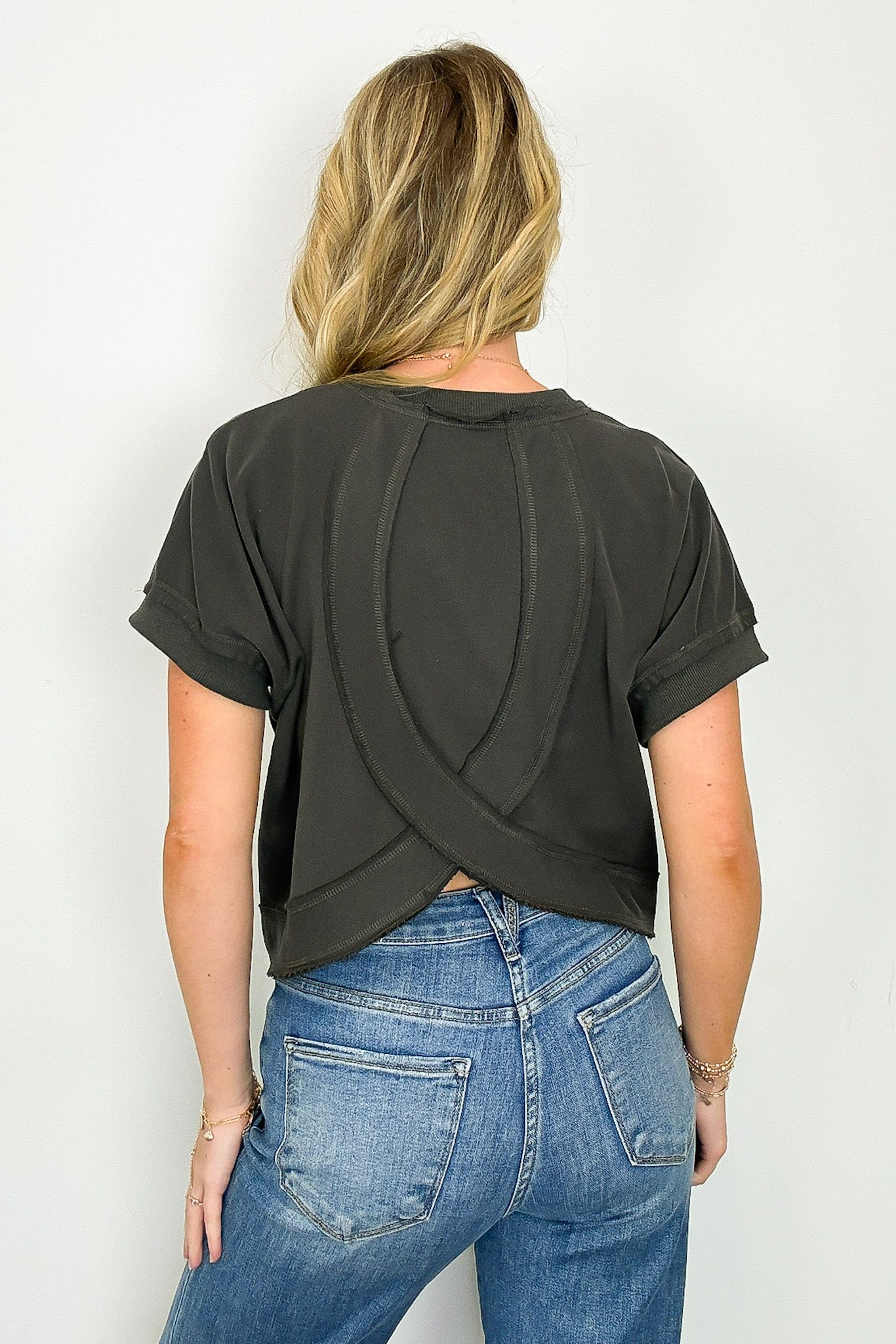 Corie Crewneck Short Sleeve Top