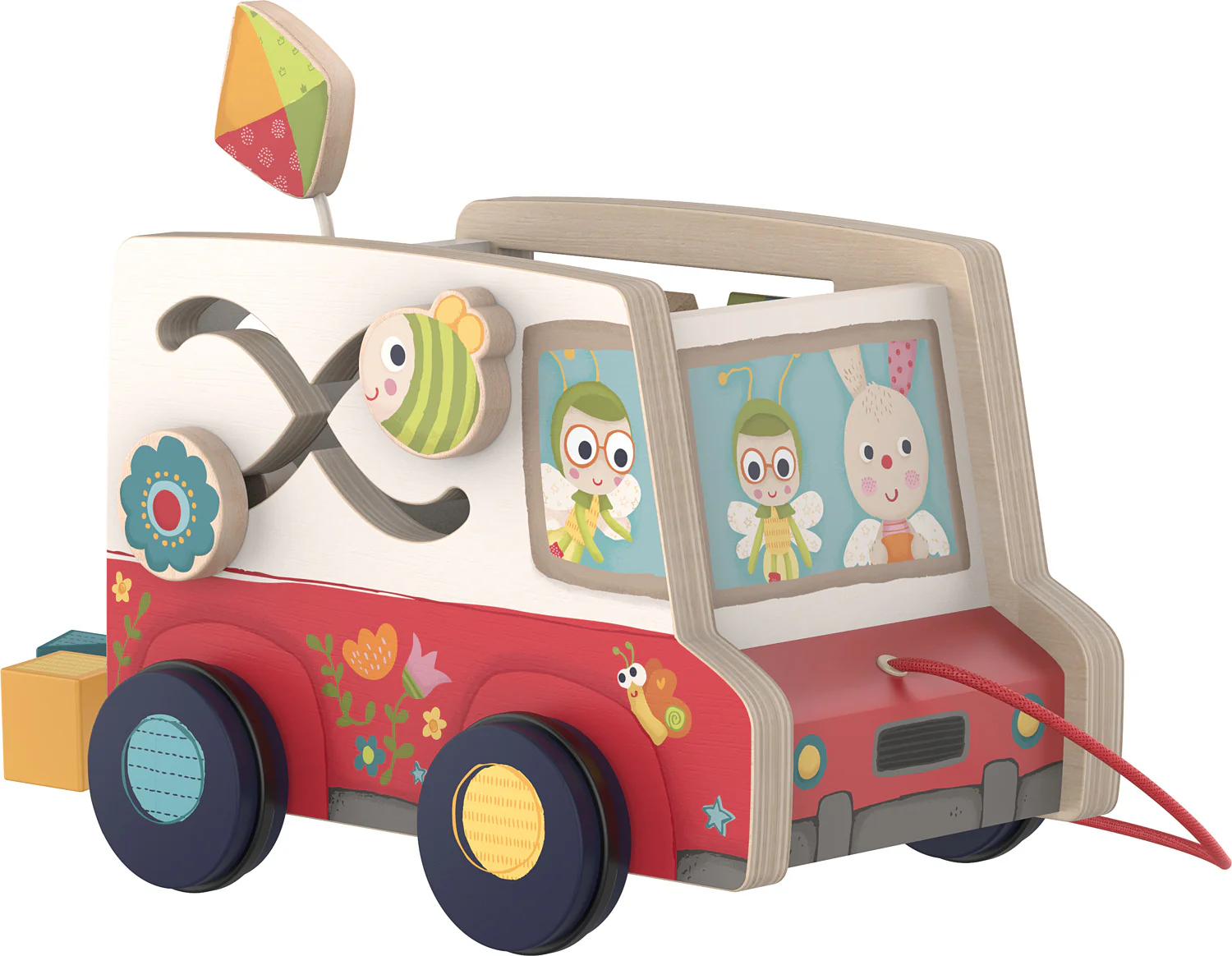 Friends on Tour Pull-Along Bus