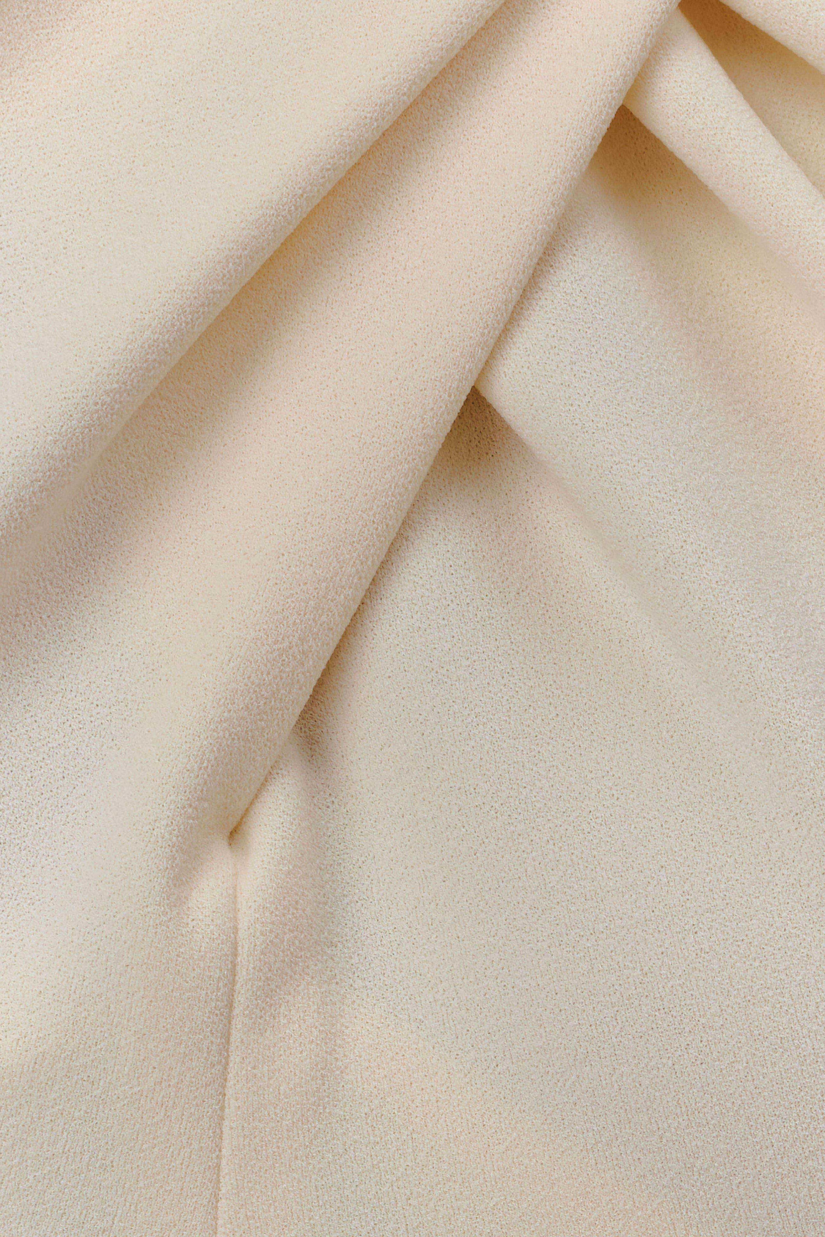 Buttercream Cross Over Mini Dress