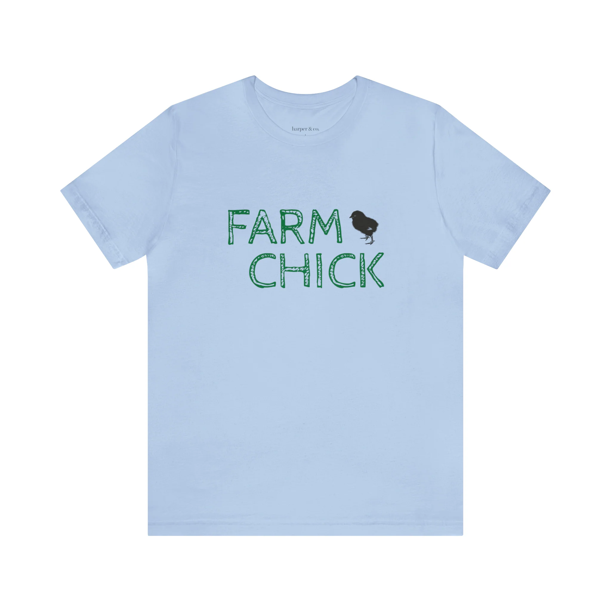 Farm Chick 2 Unisex Jersey Short Sleeve Tee