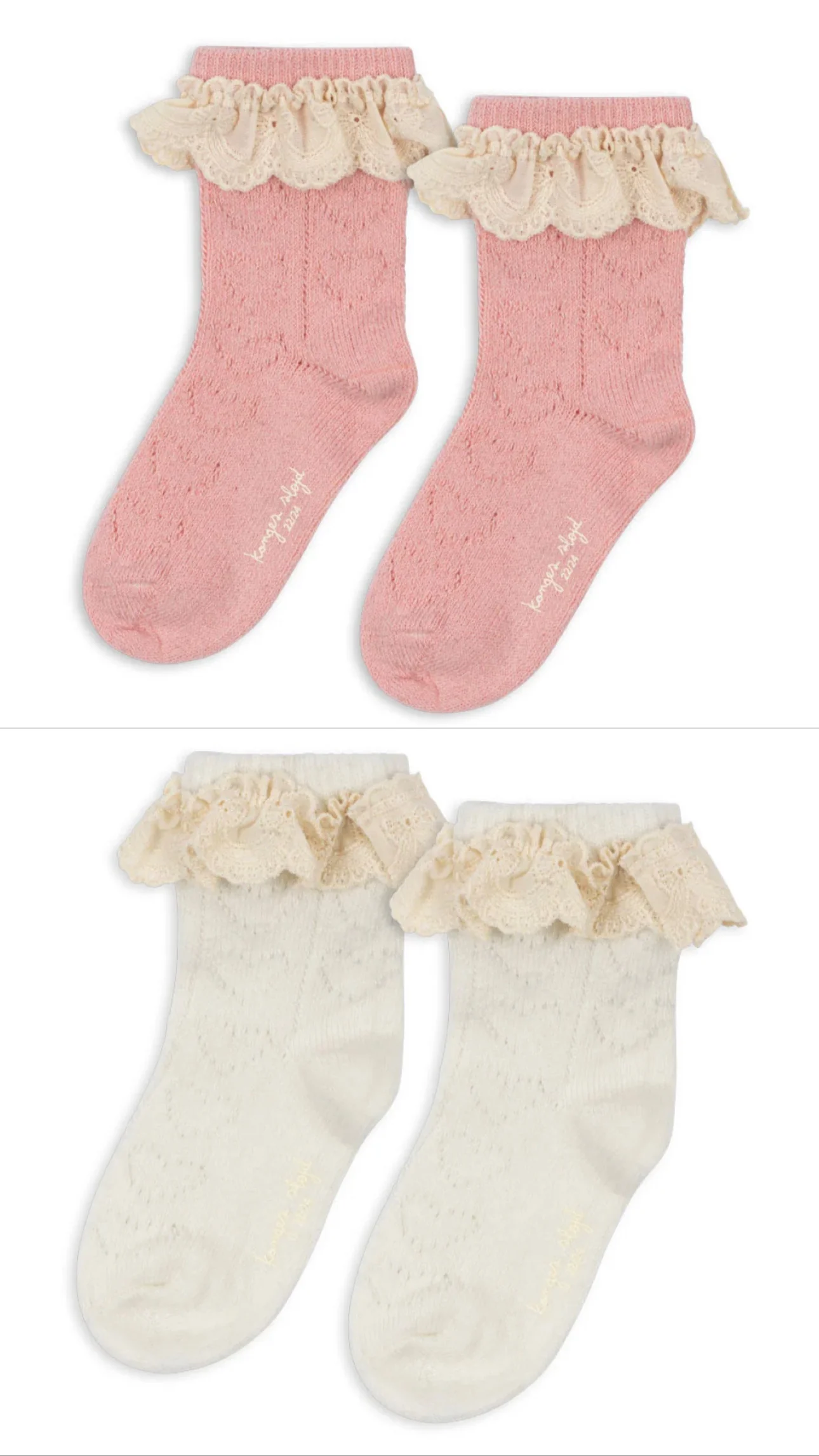 WOOL POINTELLE SOCKS