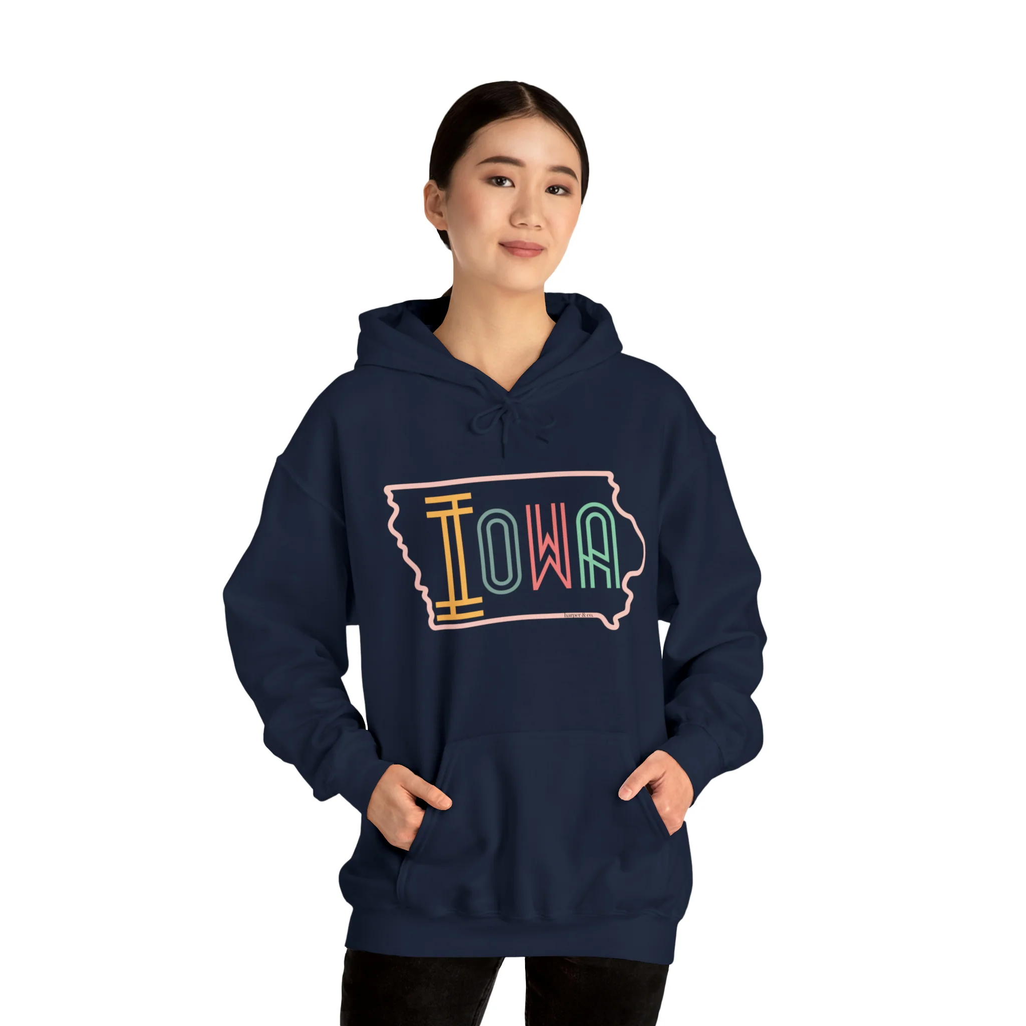 Iowa Light Unisex Heavy Blend? Hooded Sweatshirt