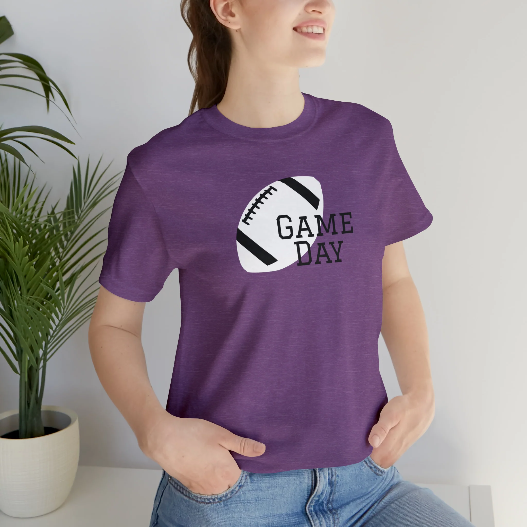 Game Day Football Unisex Jersey Short Sleeve Tee