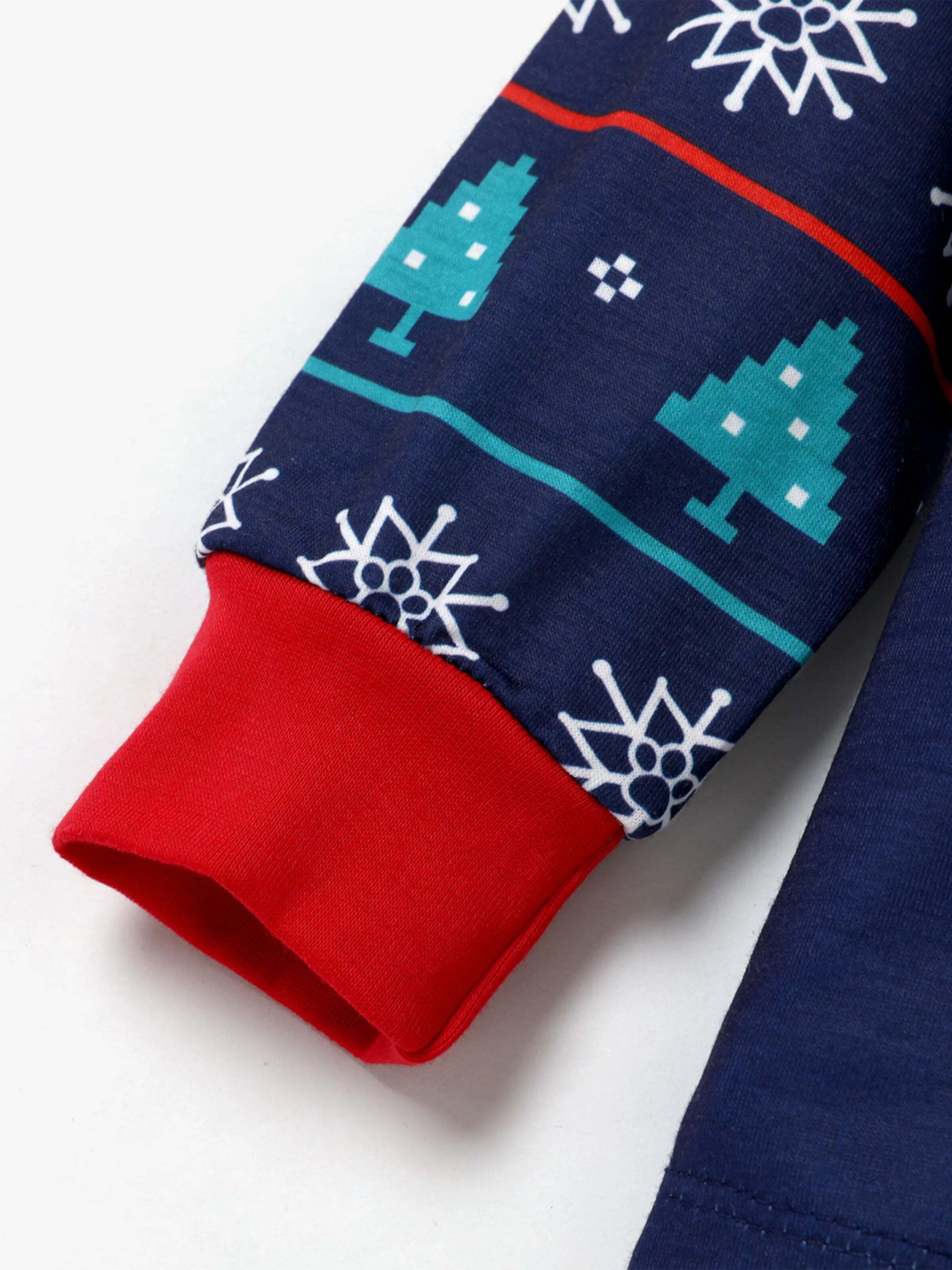 PAW Patrol Christmas Family Matching Allover Print Long-sleeve Pajamas Sets with Christmas Socks