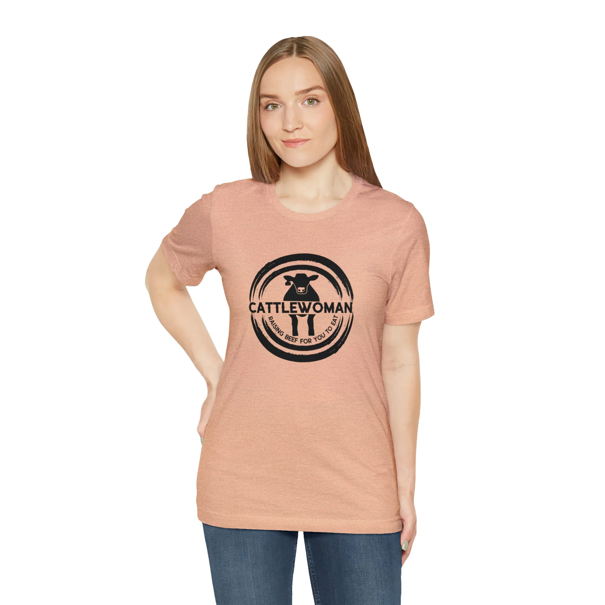 Cattlewoman Unisex Jersey Short Sleeve Tee