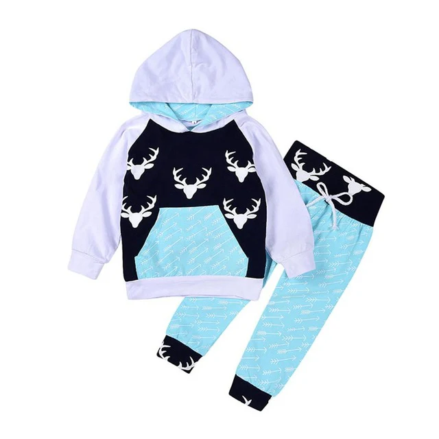 New Long-Sleeved Deer Suit For Baby Boy