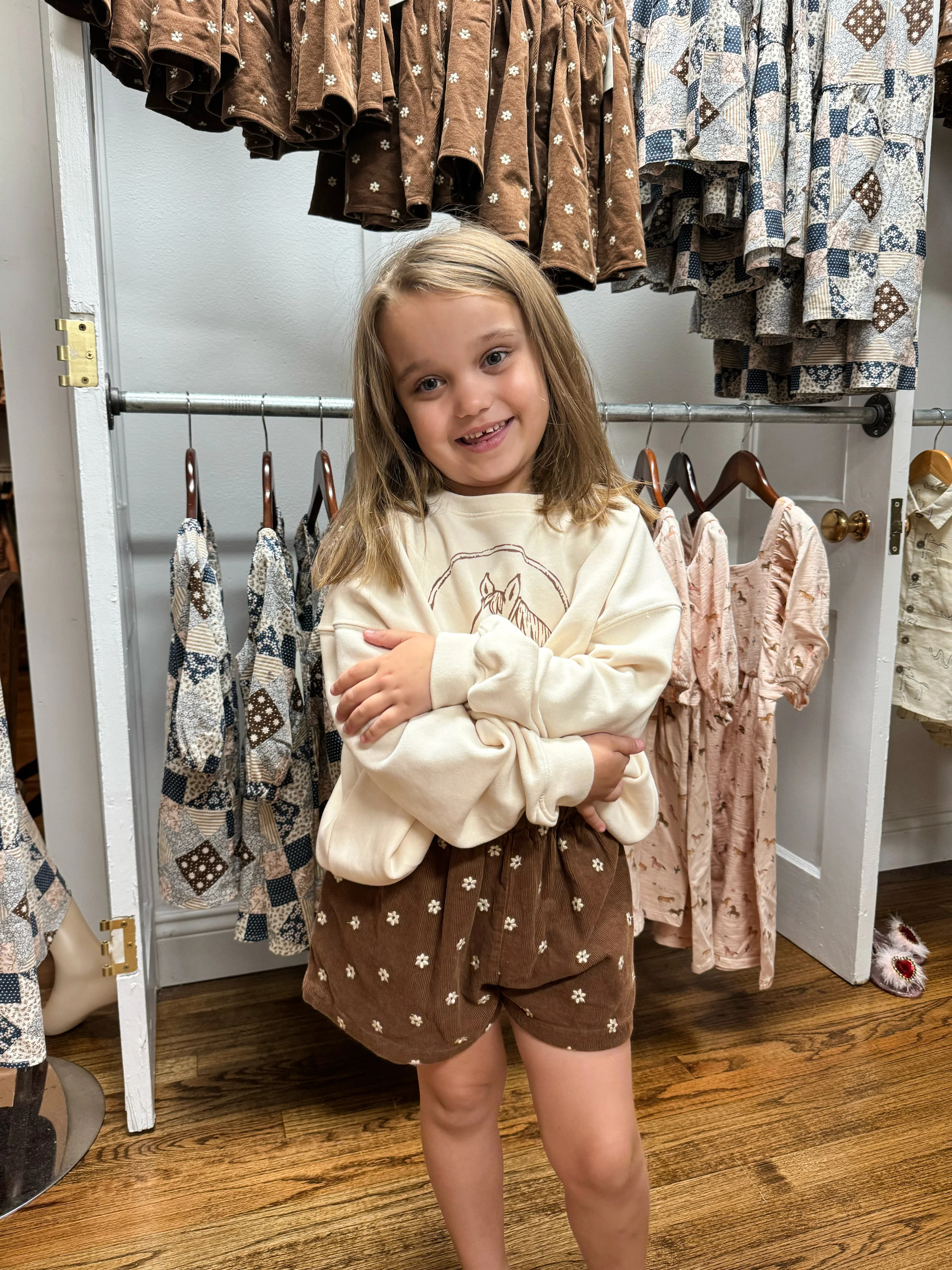 Relaxed Sweatshirt || Horse