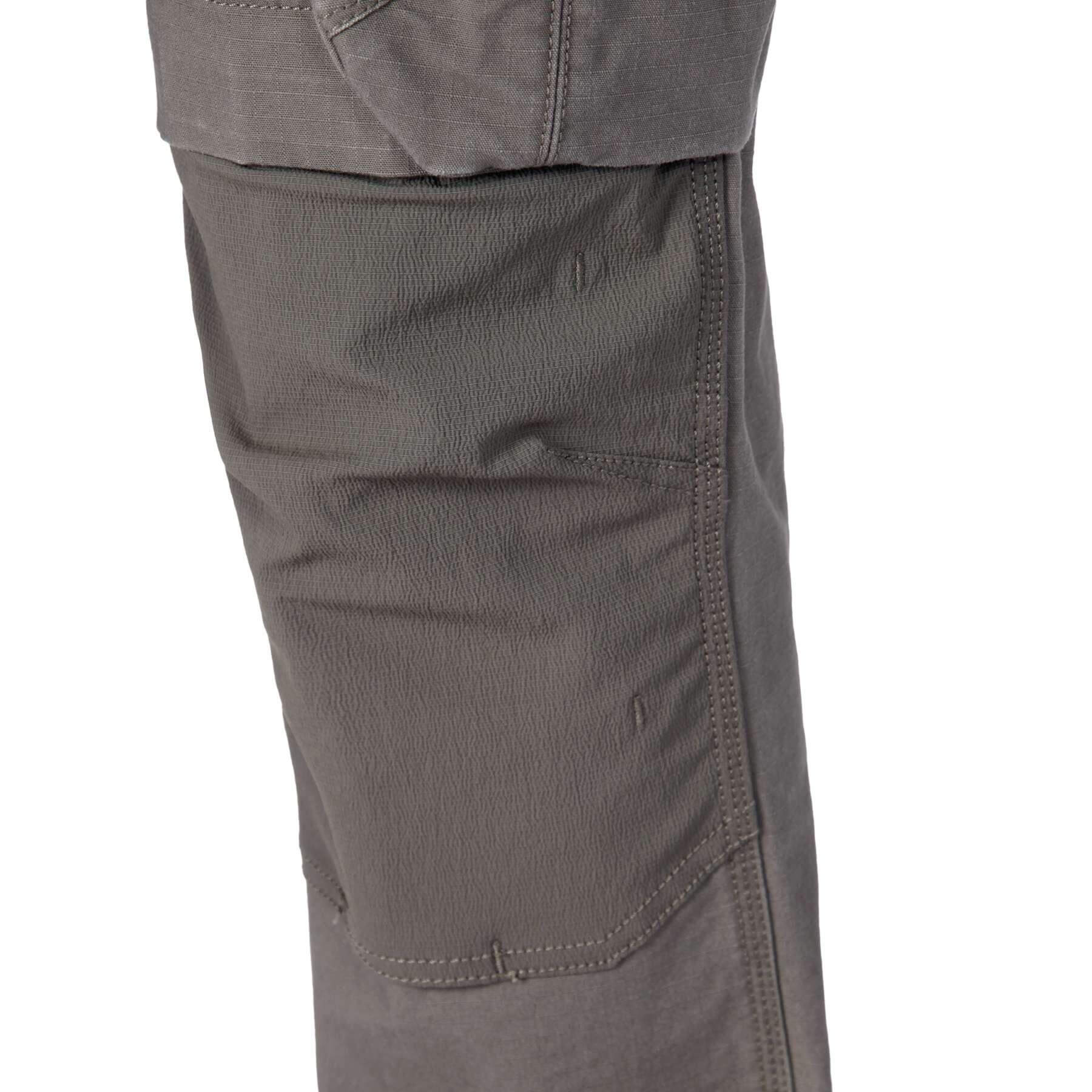 CHT Relaxed Straight Steel Rugged Flex Stretch Ripstop Double-Front Cargo Trousers 105072