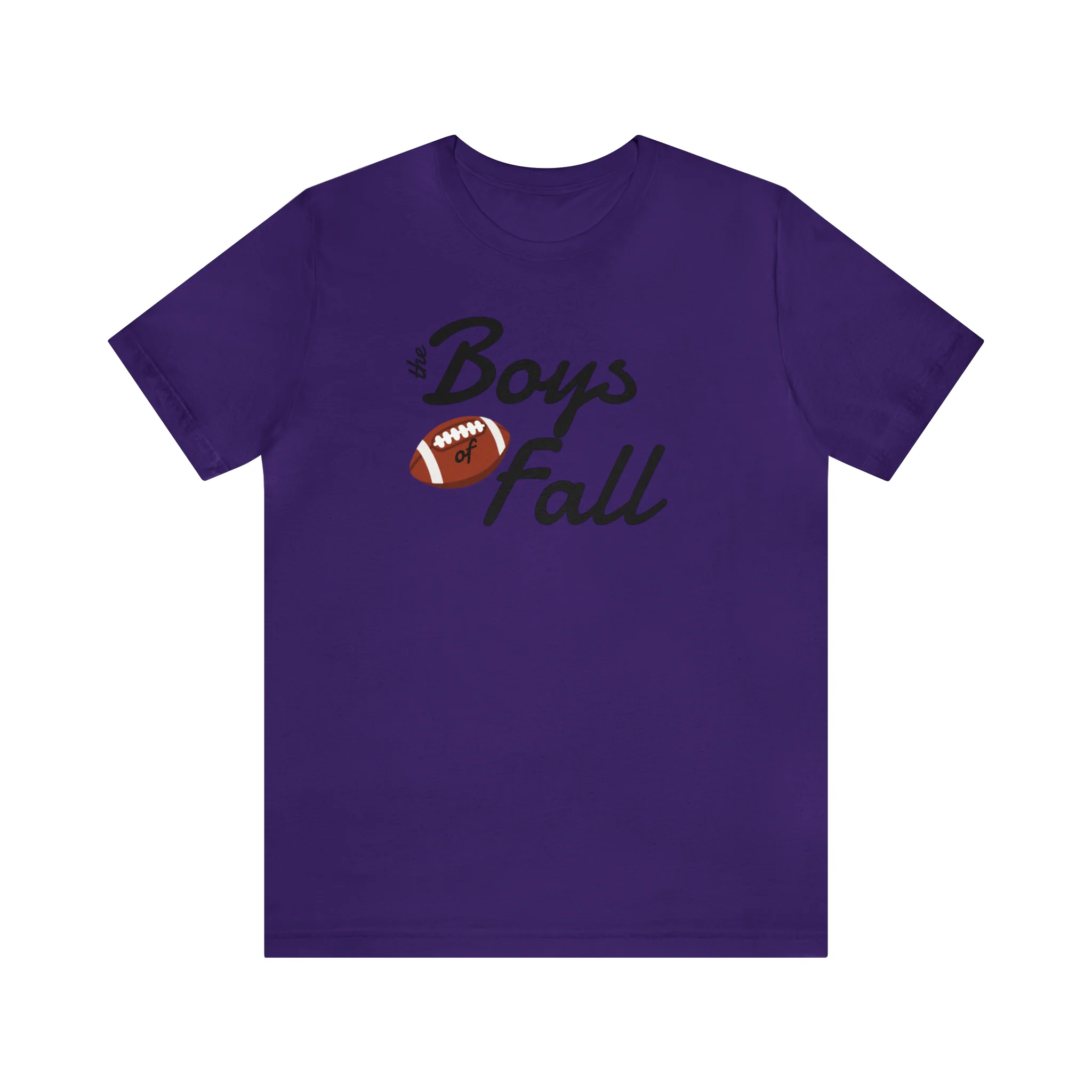 Boys of Fall Football Patch Unisex Softstyle T-Shirt