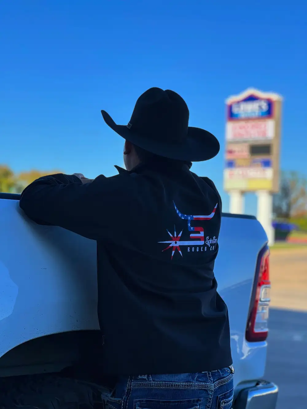 SPIN’EM-  USA Black Jacket