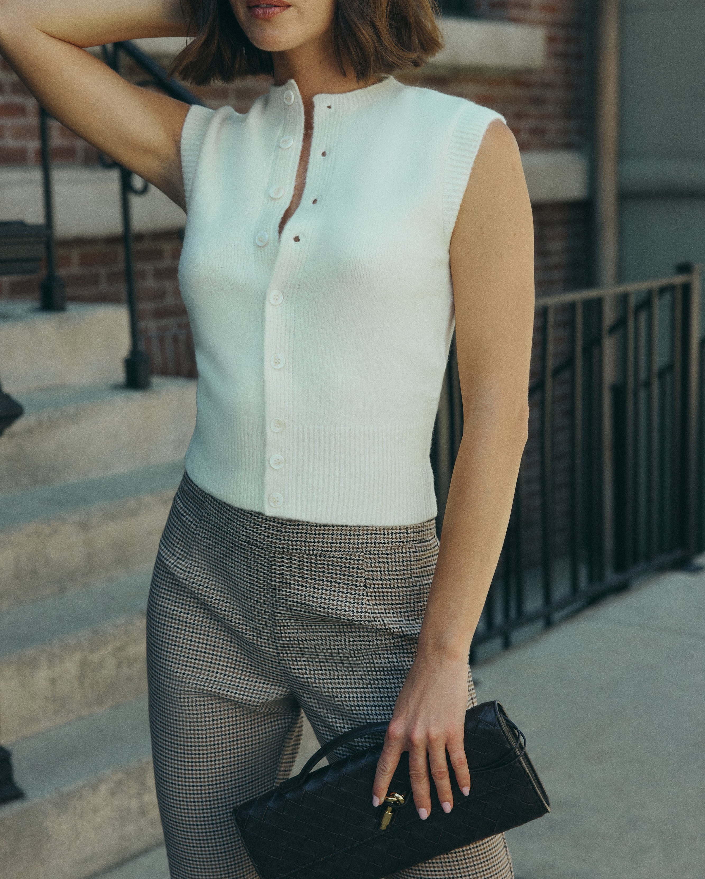 Marle Sleeveless Knit Vest