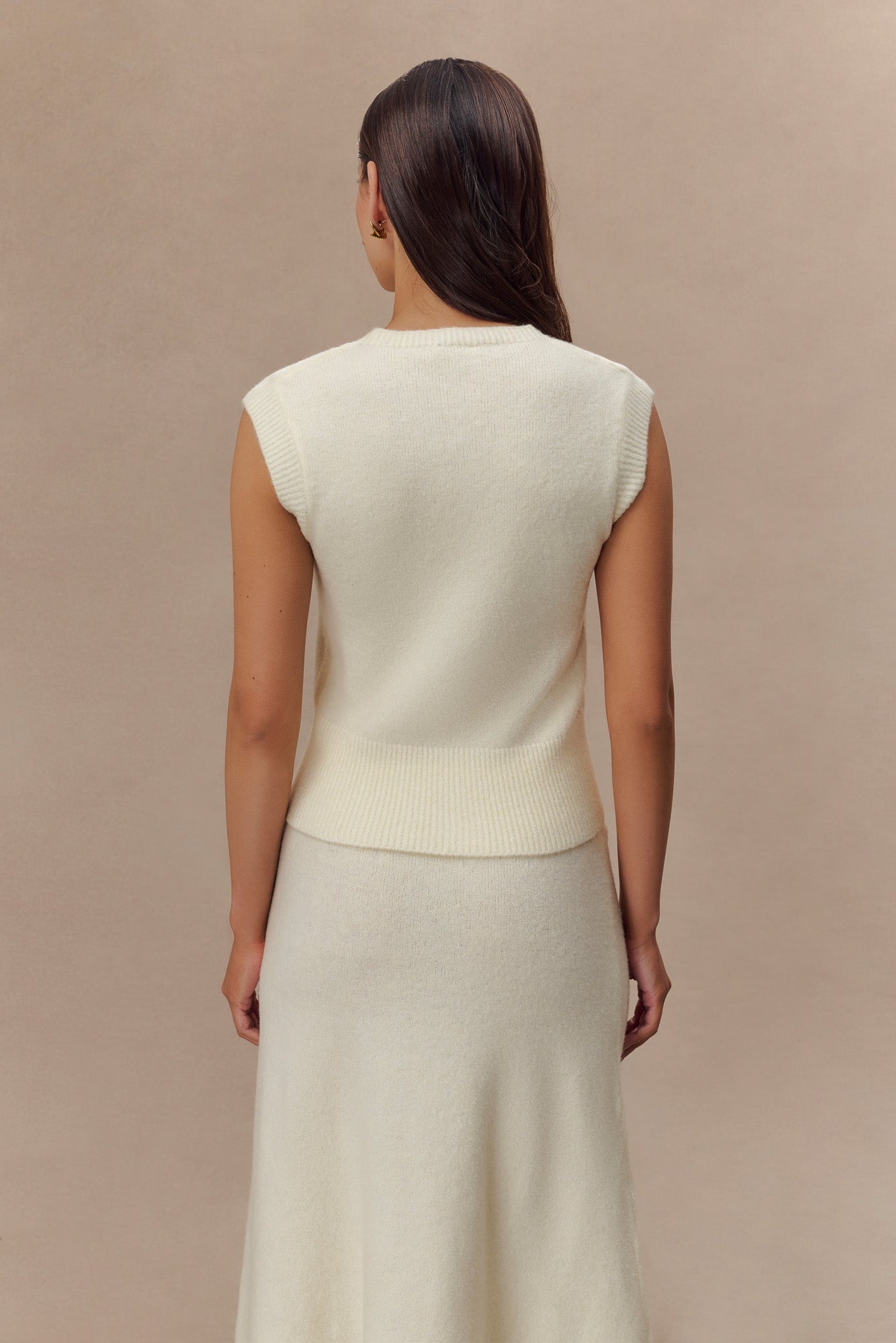 Marle Sleeveless Knit Vest