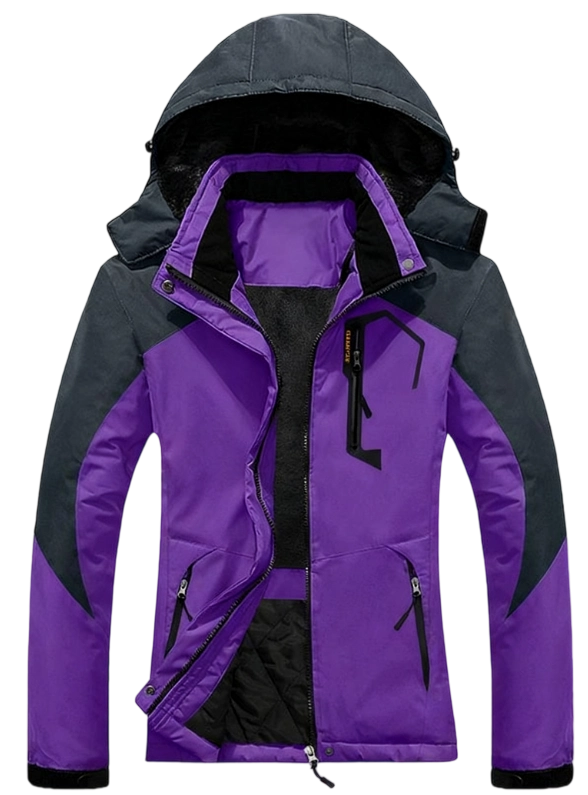 Women's Mountain Waterproof Ski Snow Jacket Rain Winter Jacket Coat Hooded Windproof Parka