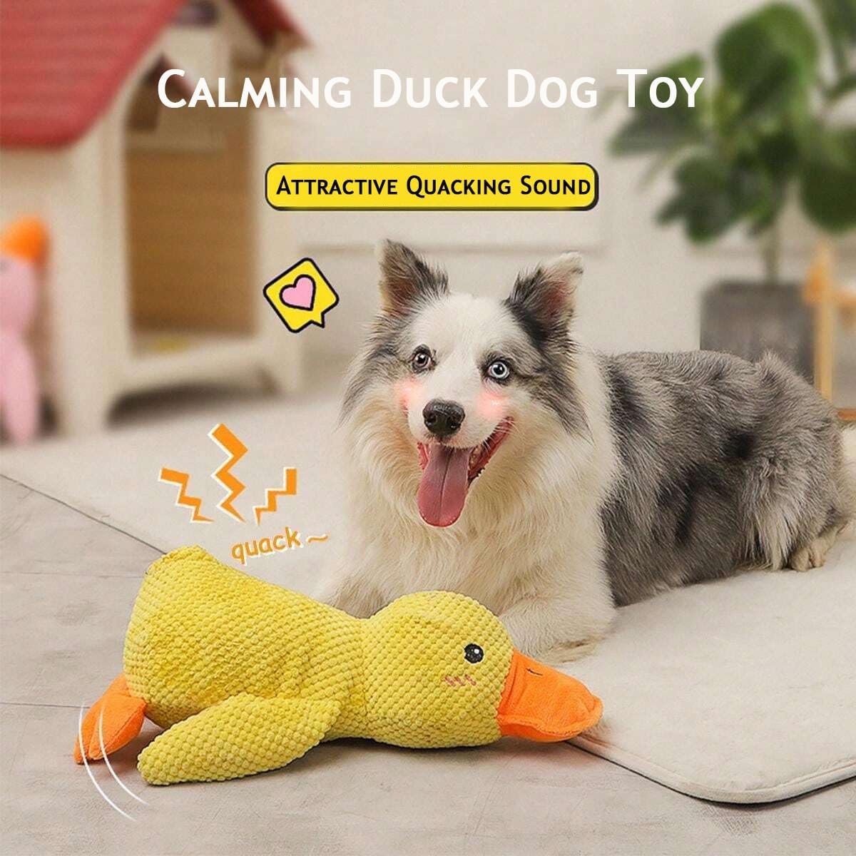 Mellow Dog Calming Duck Dog Toy