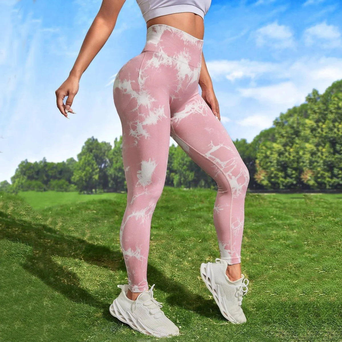Tie-Dye Butt-Lifting Leggings
