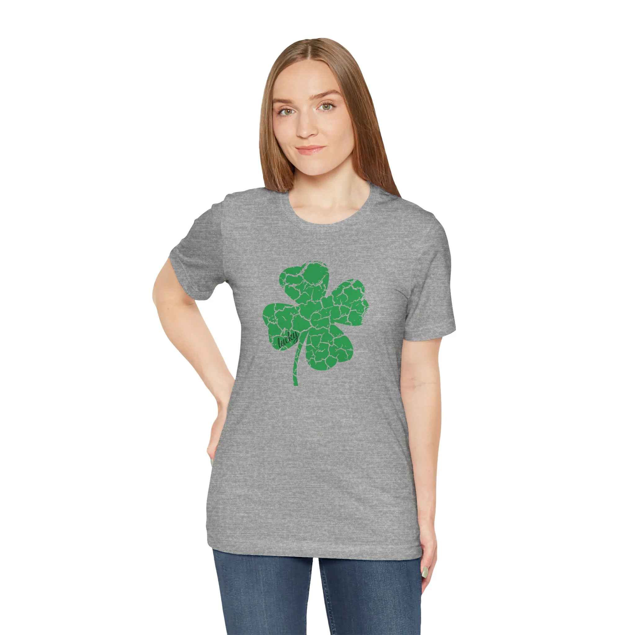 Lucky Clover Unisex Jersey Short Sleeve Tee