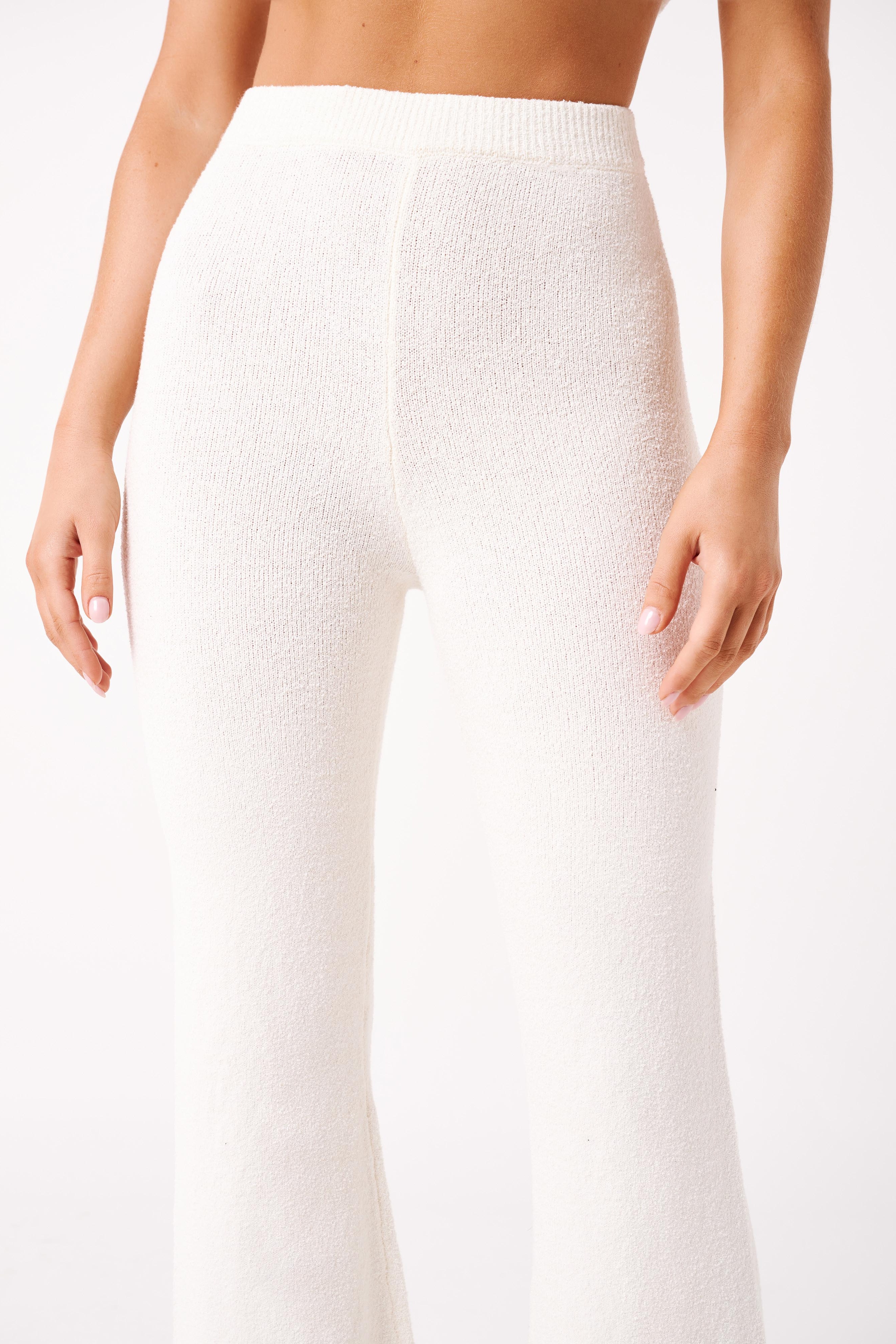 Ivory Knit Pants
