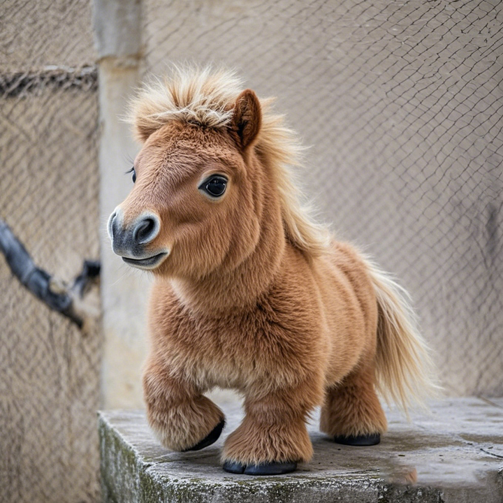Lifelike Robot Pony  Walks Barks & Wags Tail Like a Real Pet