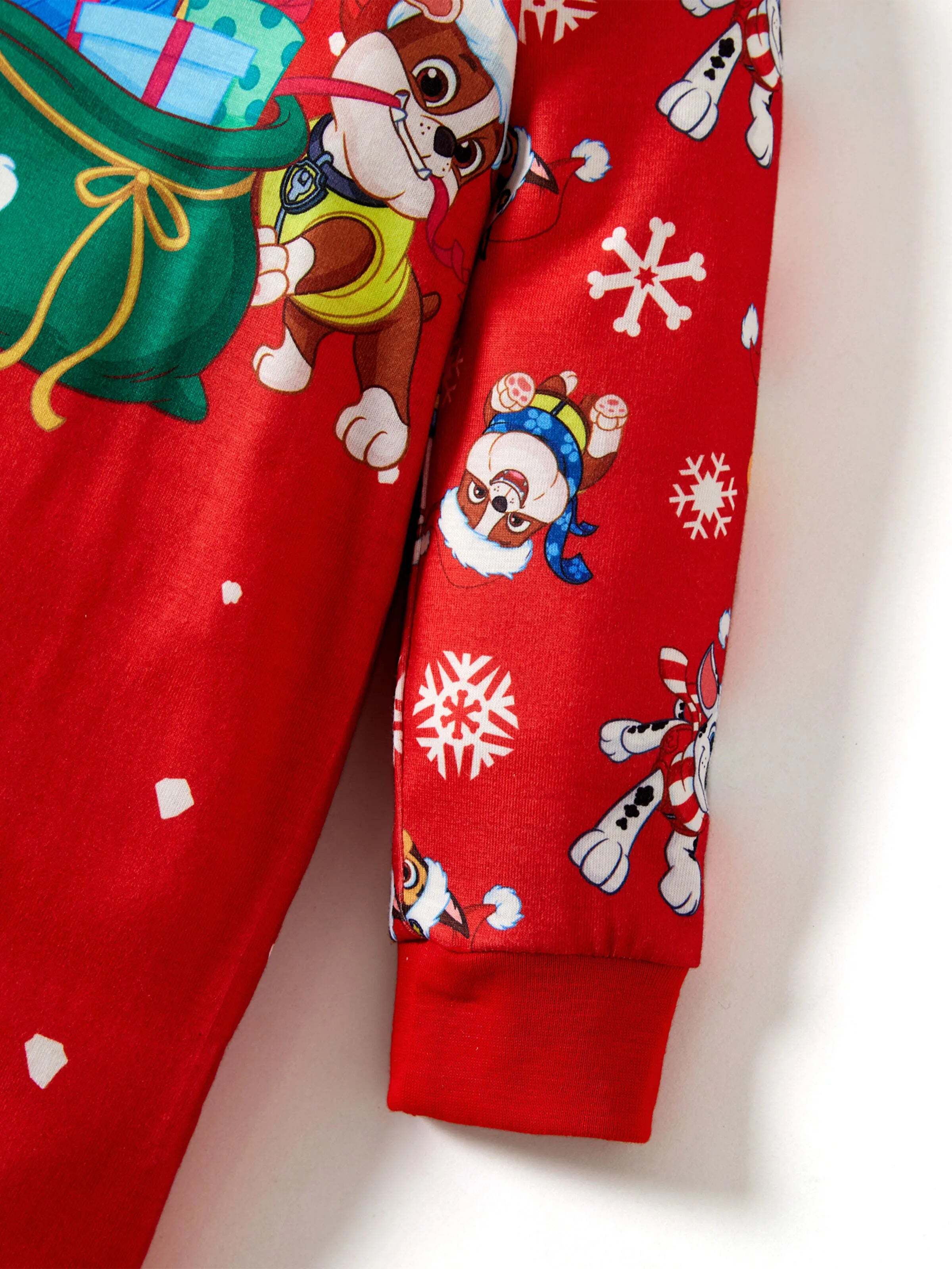 Christmas Family Matching Chase and Marshall Pajamas Sets with Christmas Socks
