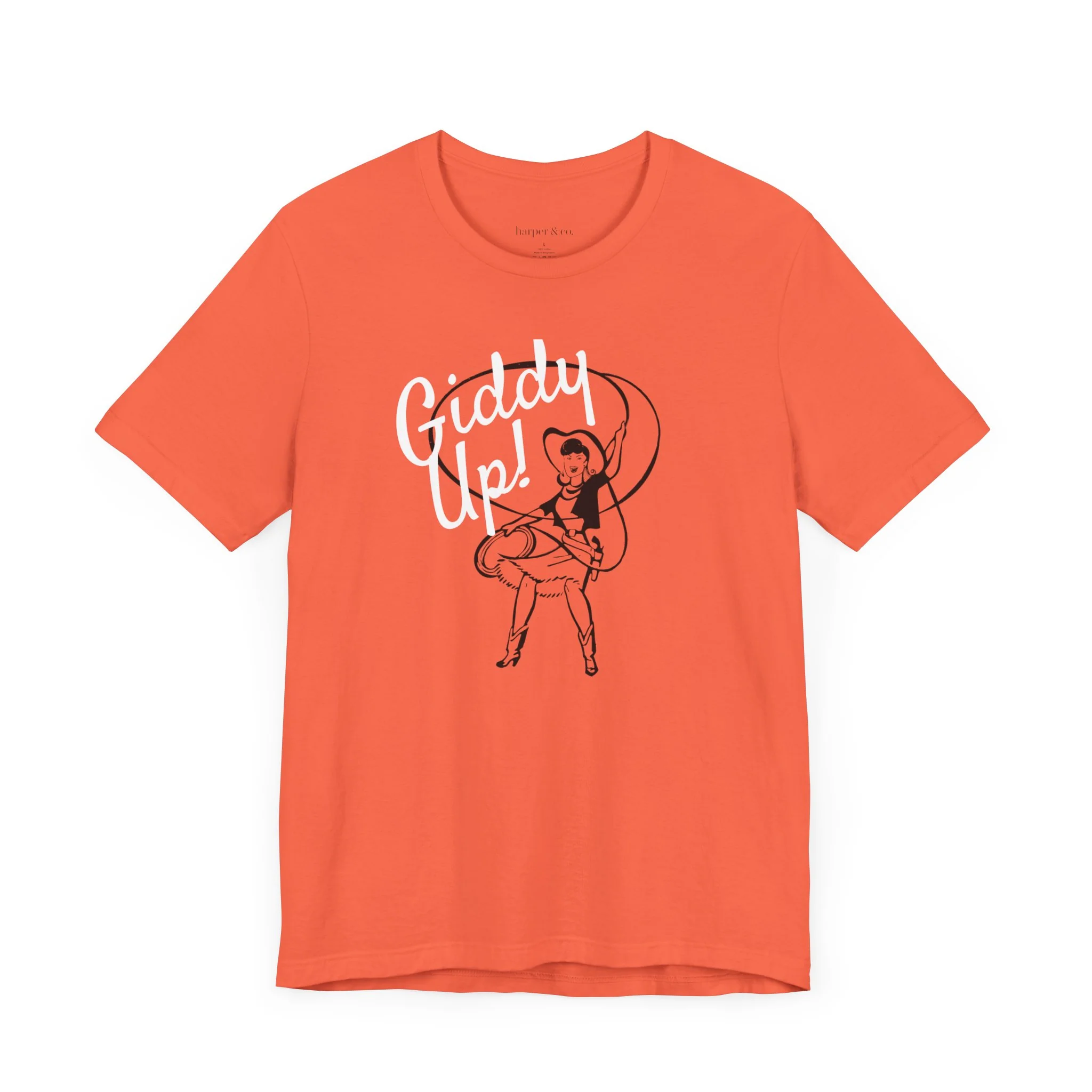 Giddy Up! Unisex Jersey Short Sleeve Tee