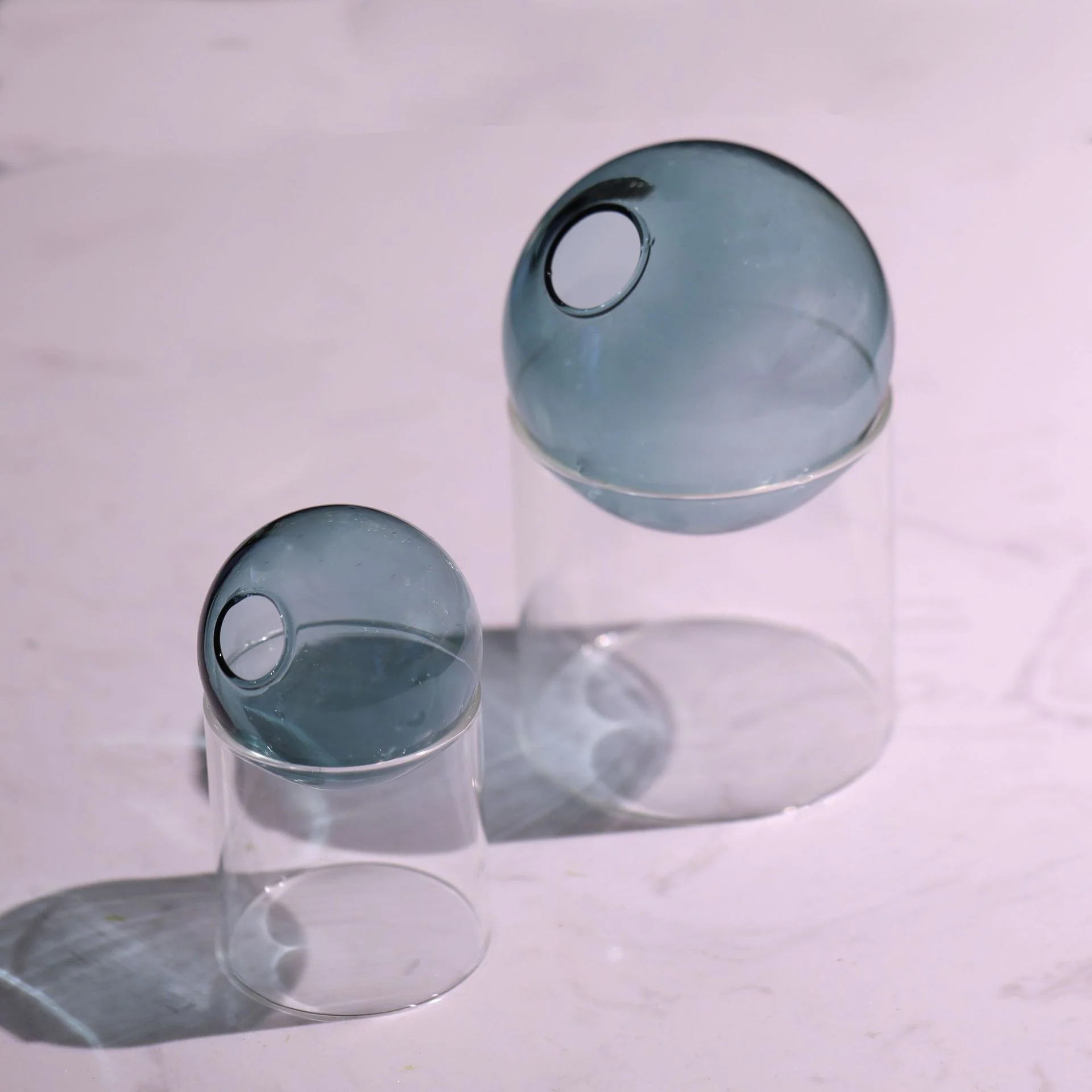 Stained Glass Ball Hydroponic Vase