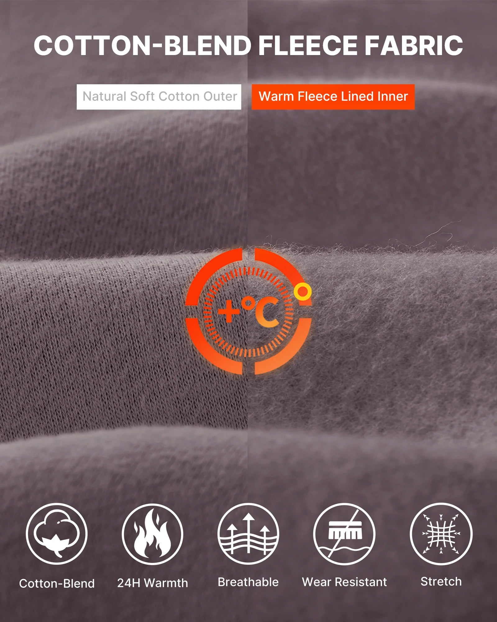 Flurrylux Fleece Lined Drawstring High-Waist Pants