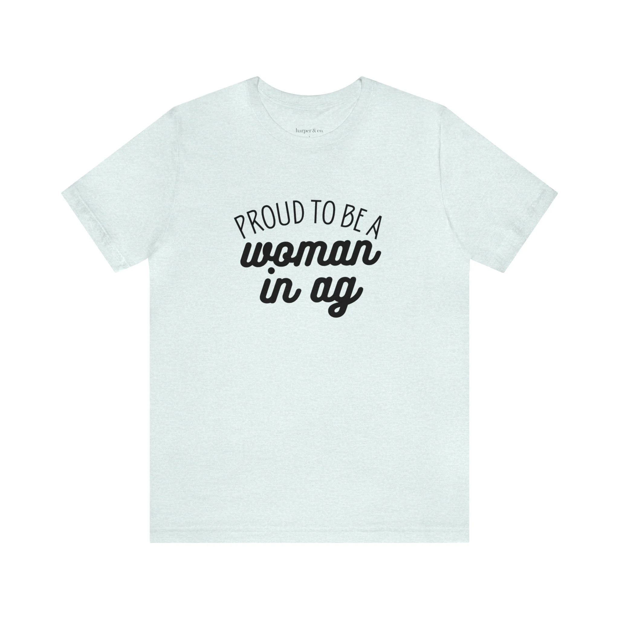 Woman in Ag Unisex Jersey Short Sleeve Tee