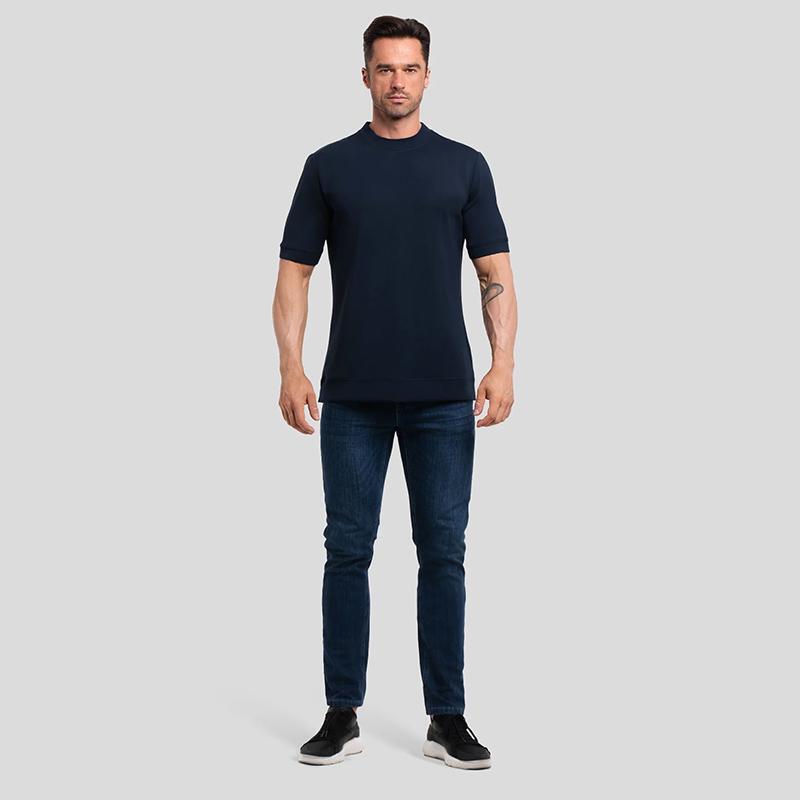 Men's CloudWeave Modal Tee - Business-Casual Comfort Meets Athletic Performance