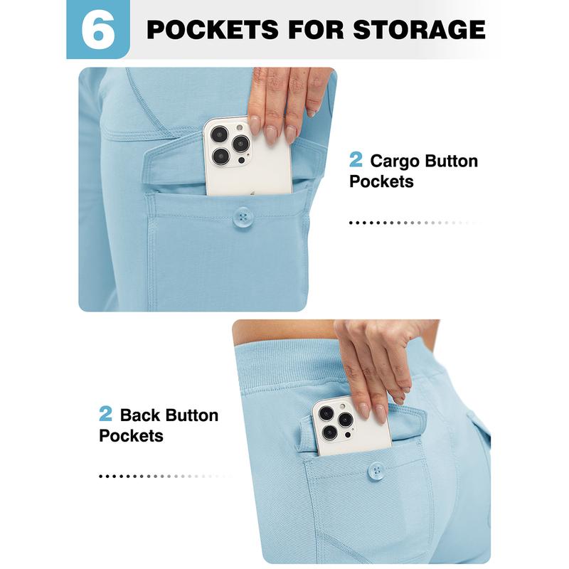 Women’s Lightweight Quick-Dry Capri Cargo Pants