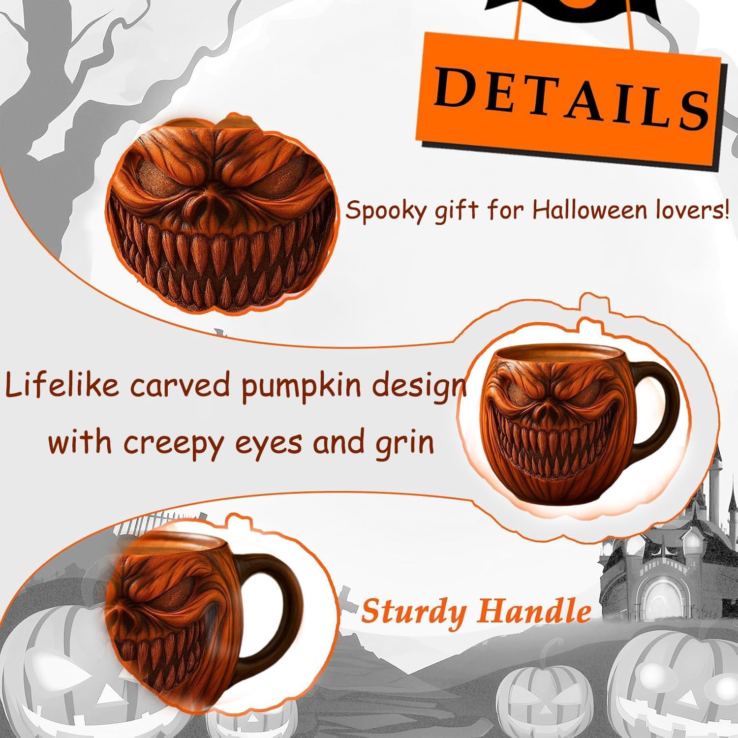 Evil Pumpkin Mug