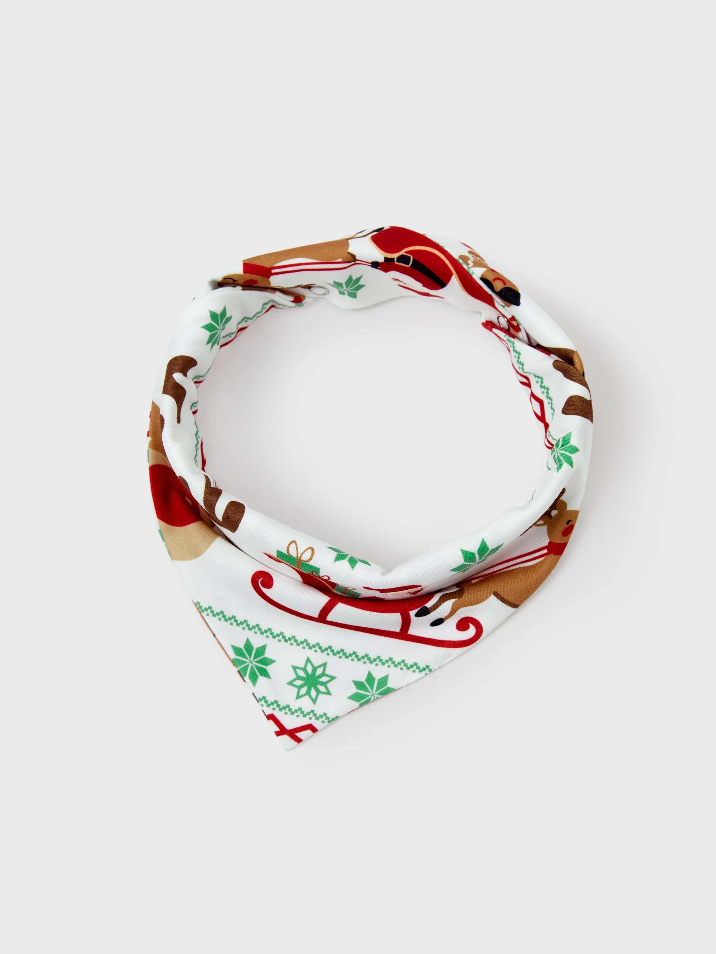 Christmas Onesies Matching Family Pajamas Set Reindeer Print Long-sleeve PJS with Christmas Socks Red