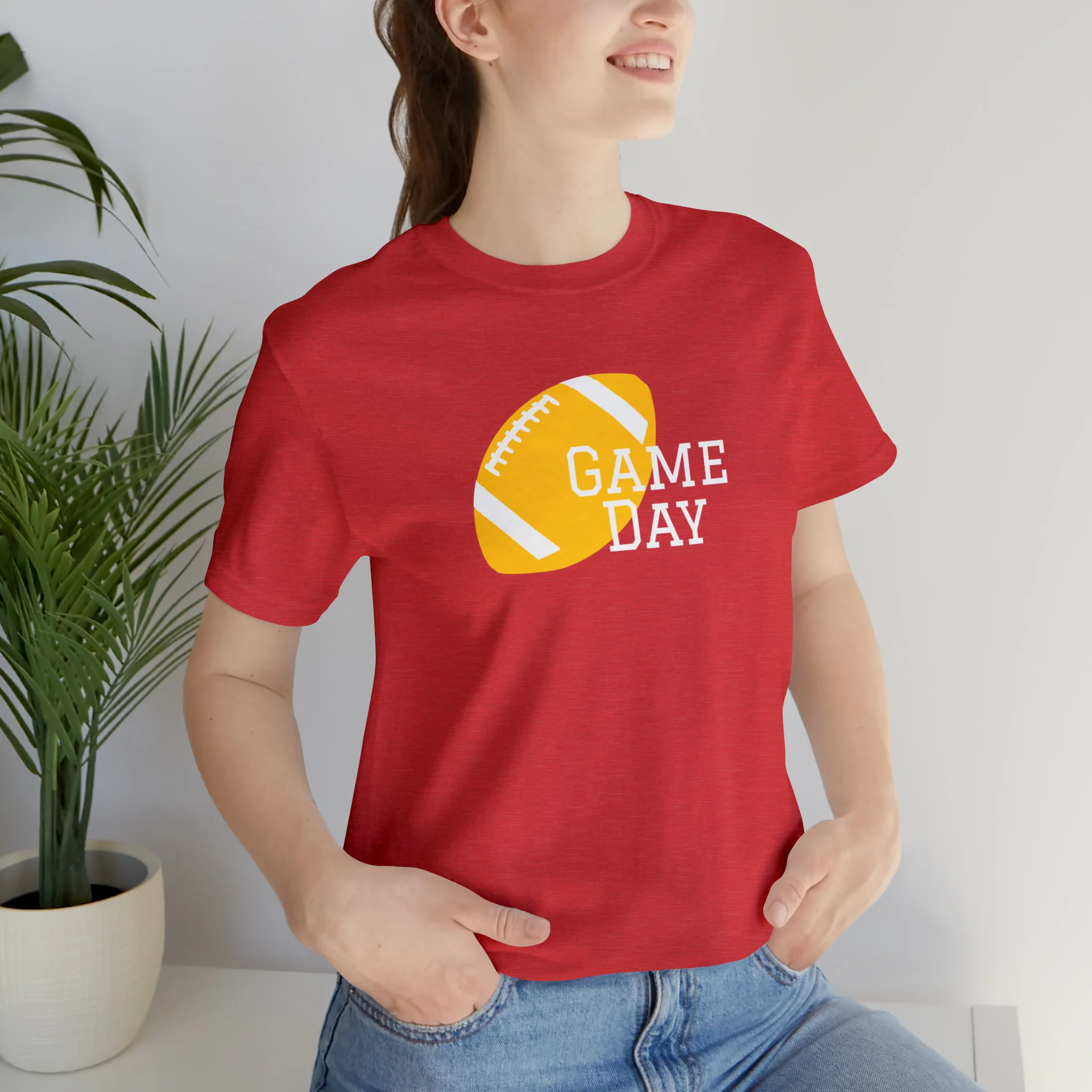 Game Day Football Unisex Jersey Short Sleeve Tee