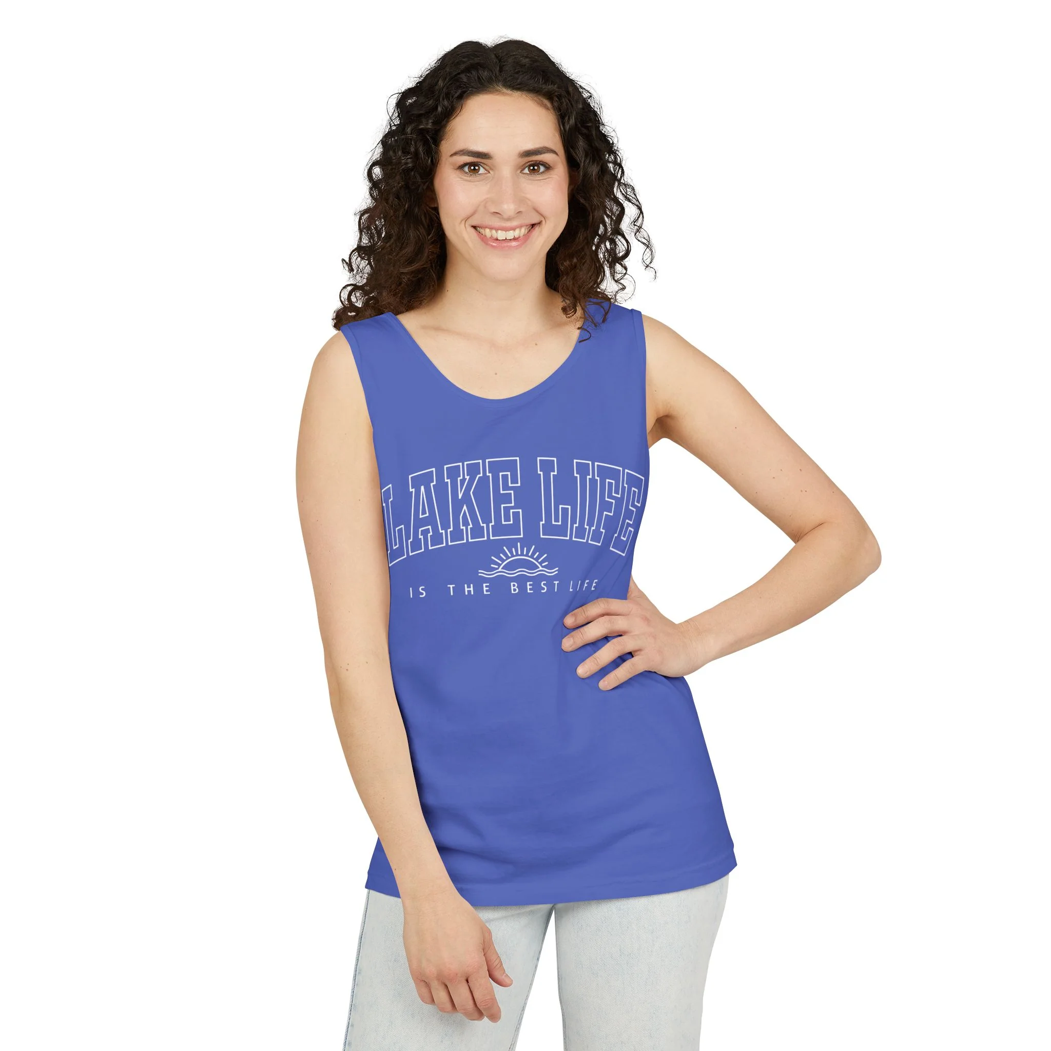 Lake Life Garment-Dyed Tank Top