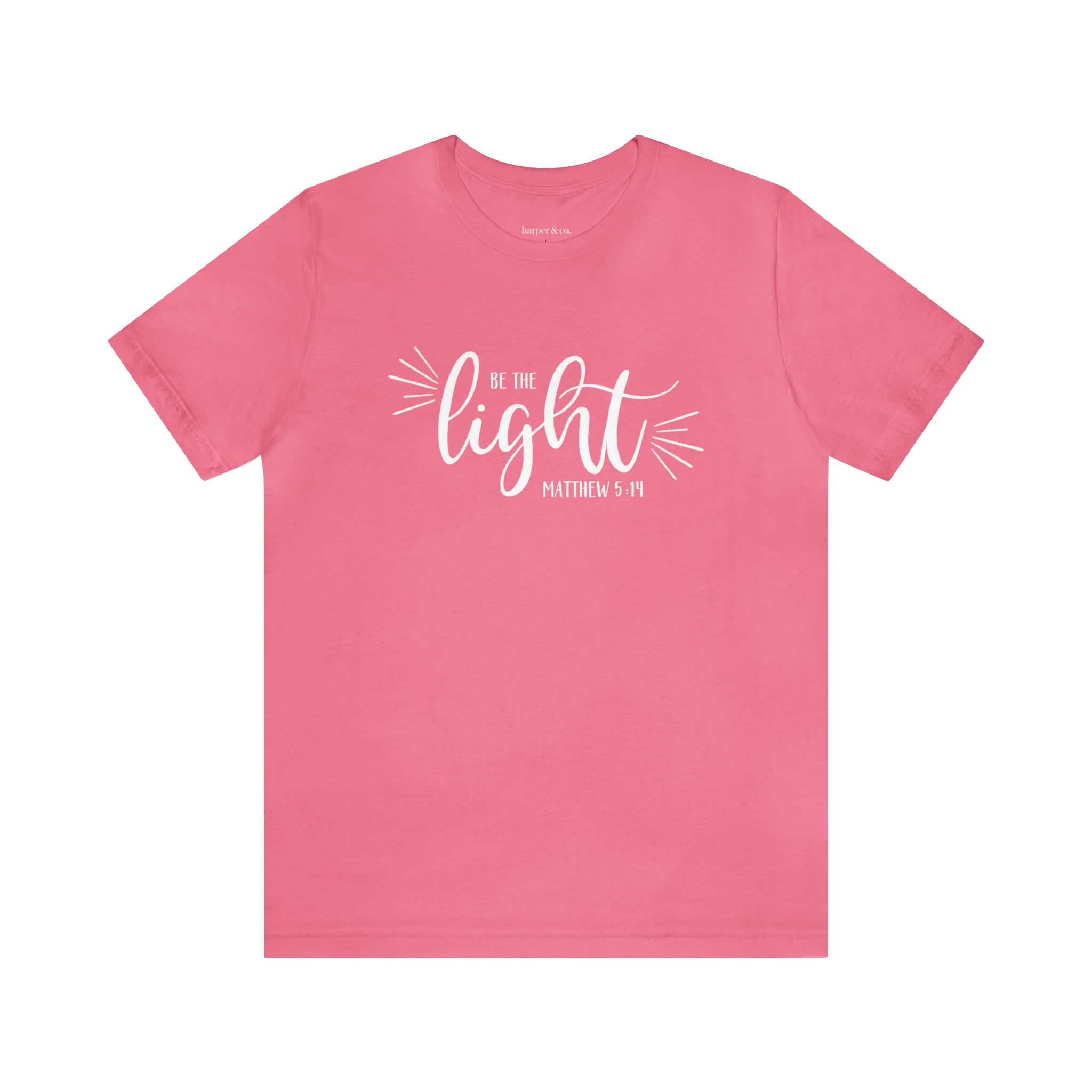 Be the Light Unisex Jersey Short Sleeve Tee