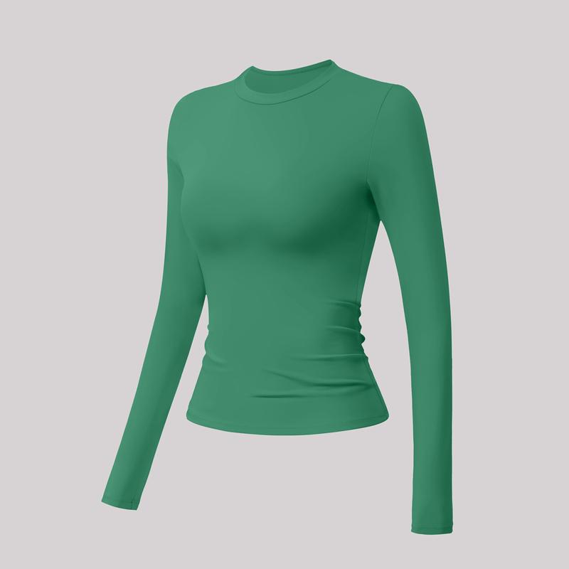 💪 Women’s Slim Fit Athletic Tee – Stretchy, Breathable Workout Top