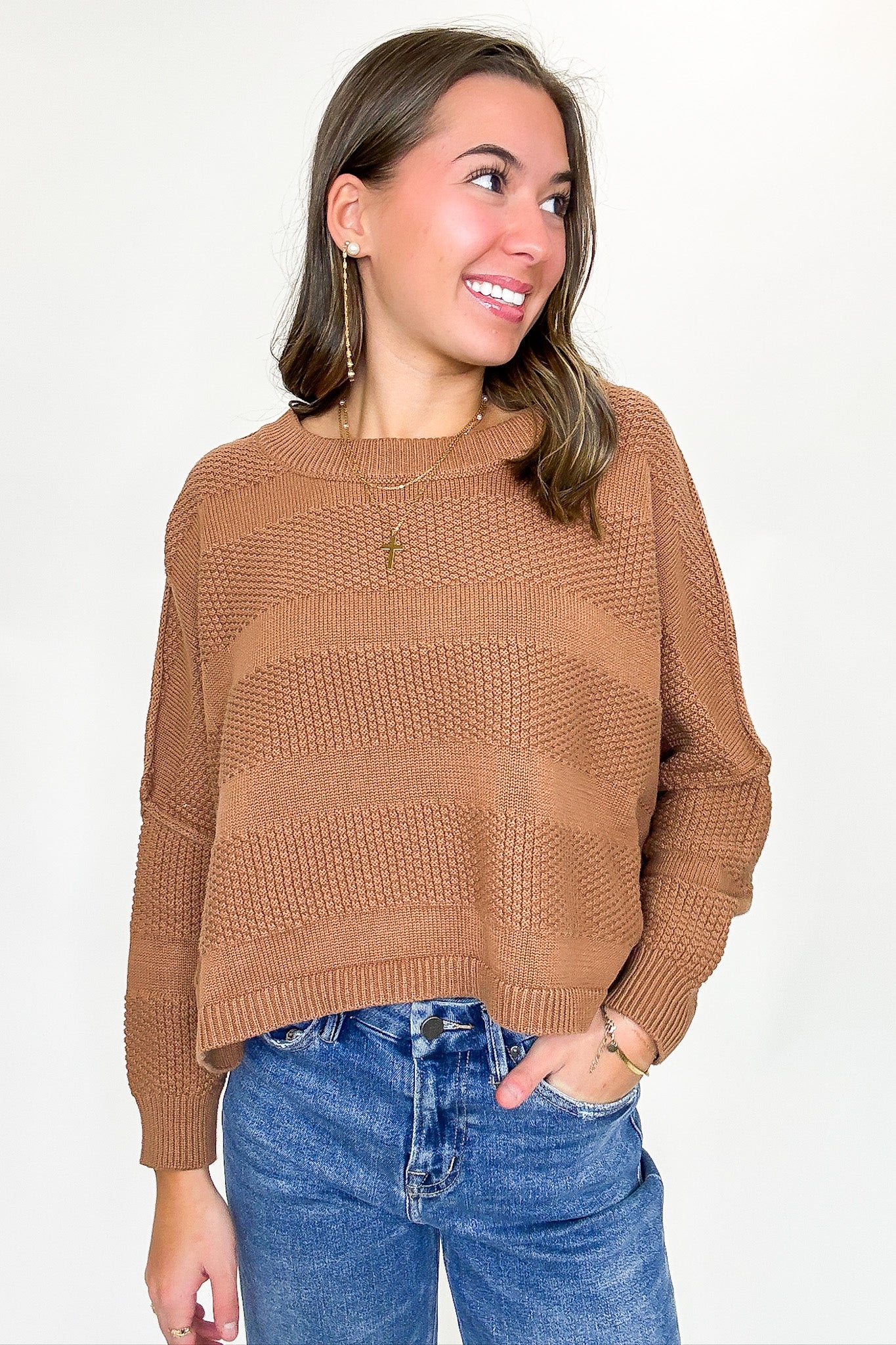 Ease Relaxed Fit Knit Top and Shorts Set